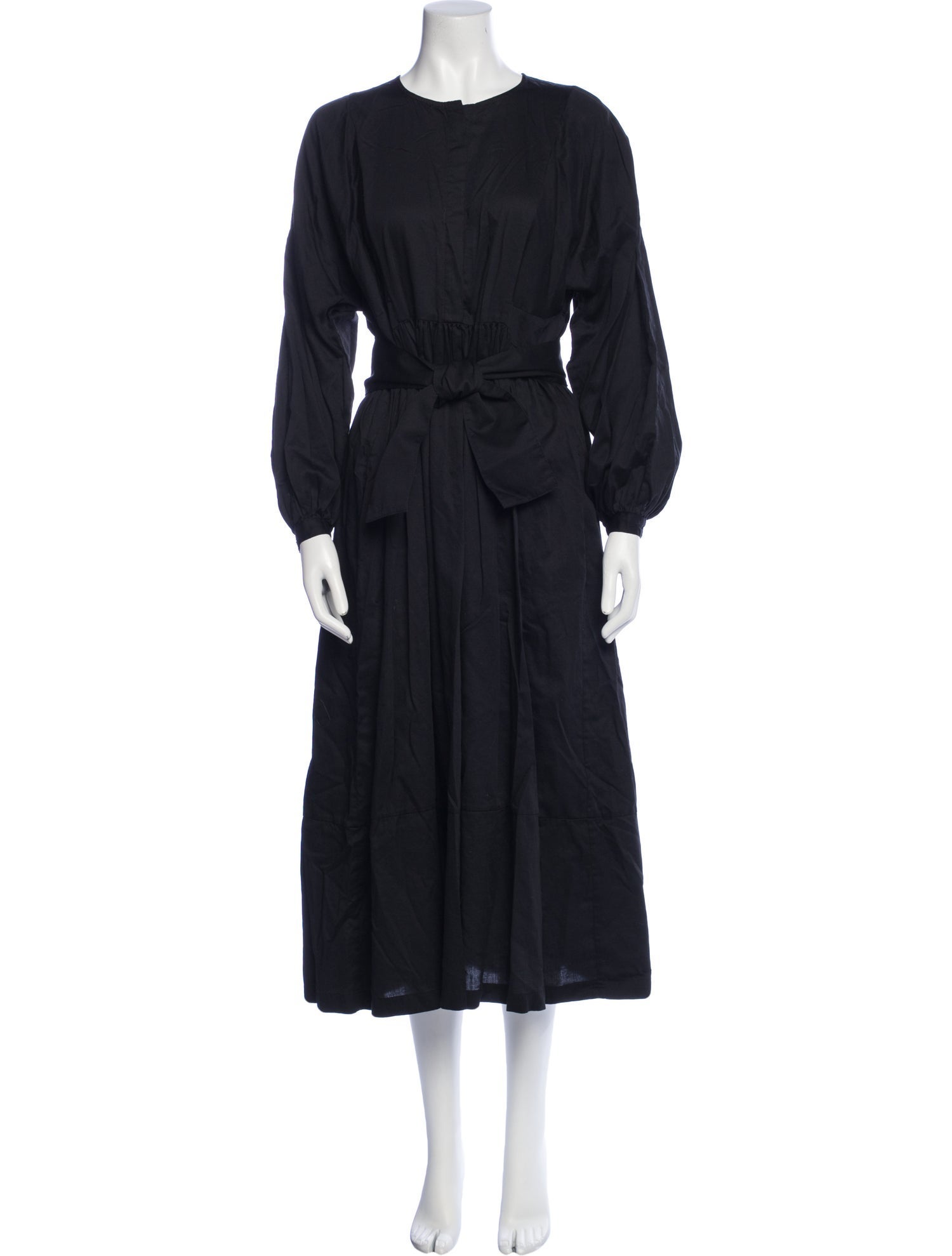 Kamperett Crew Neck Long Dress