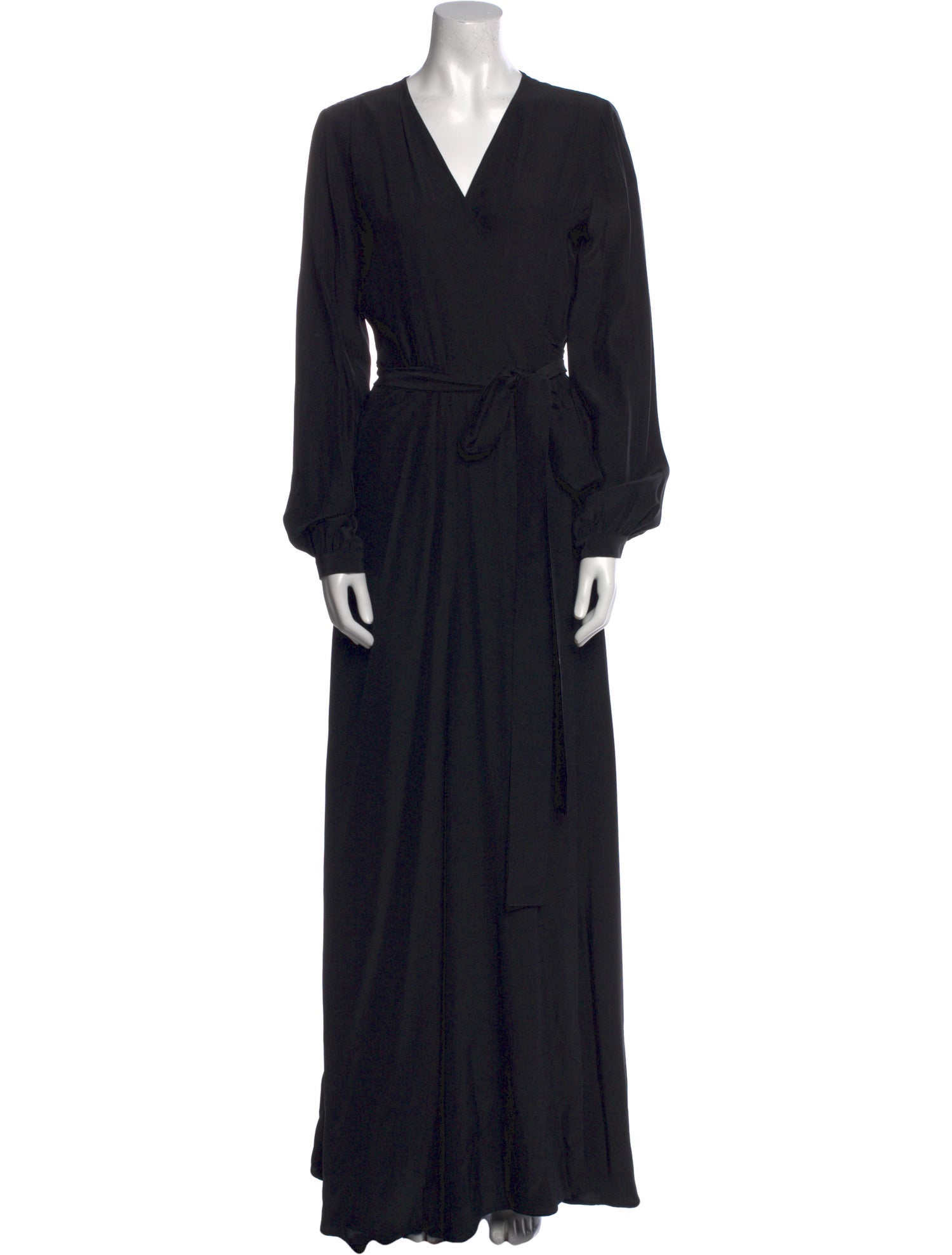 Kamperett V-Neck Long Dress