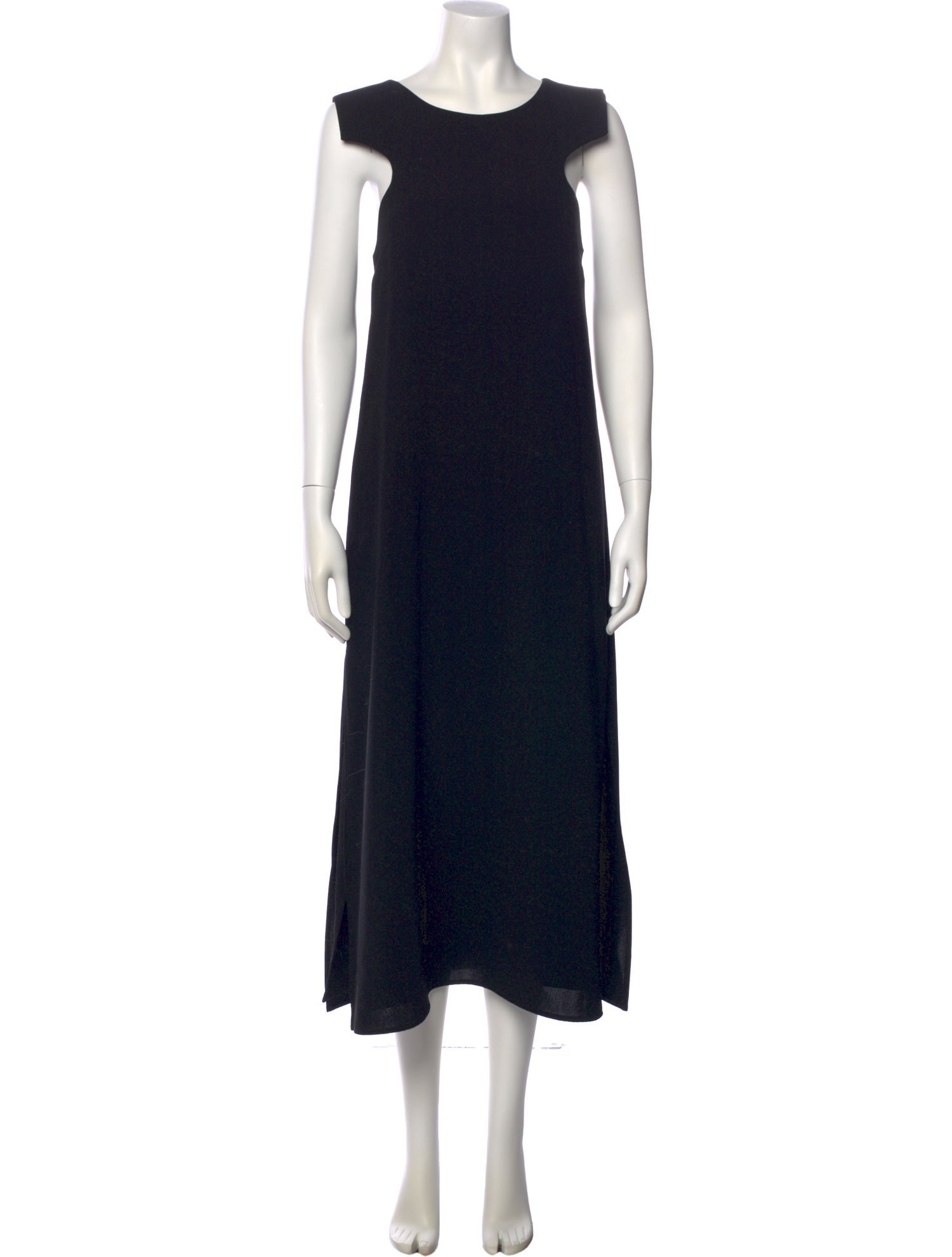Kamperett Crew Neck Long Dress