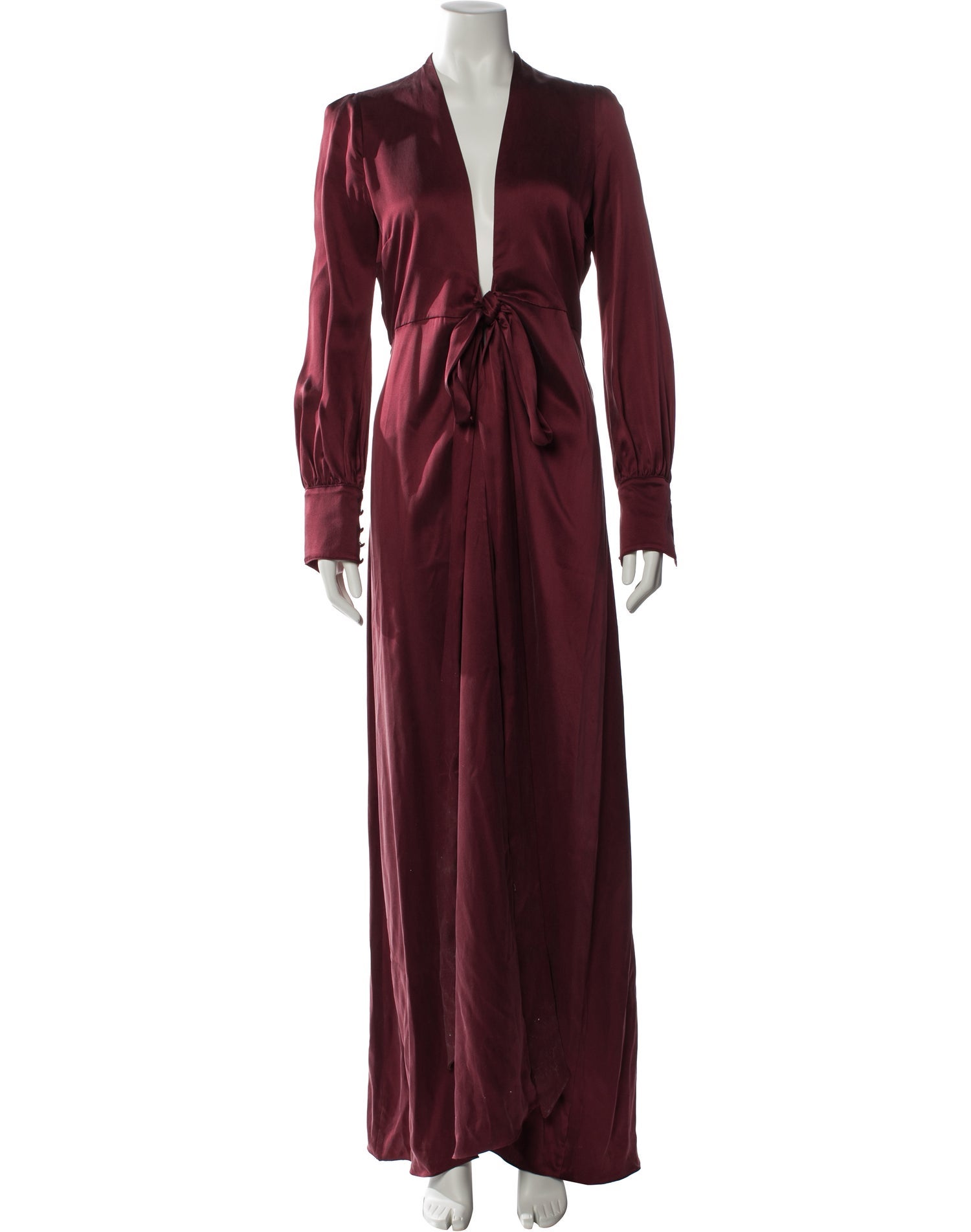 Kamperett Silk Long Dress