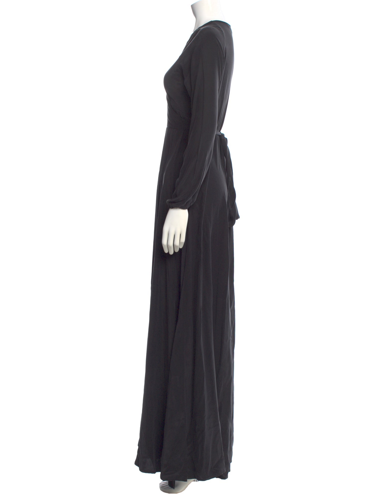 Kamperett Silk Long Dress