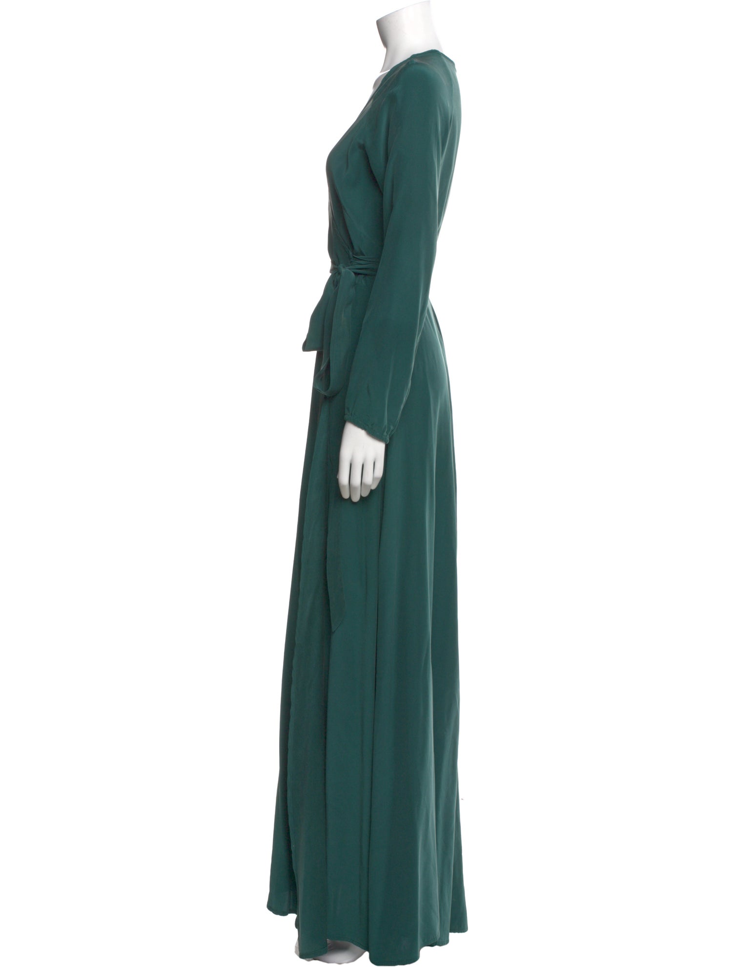 Kamperett Silk Long Dress