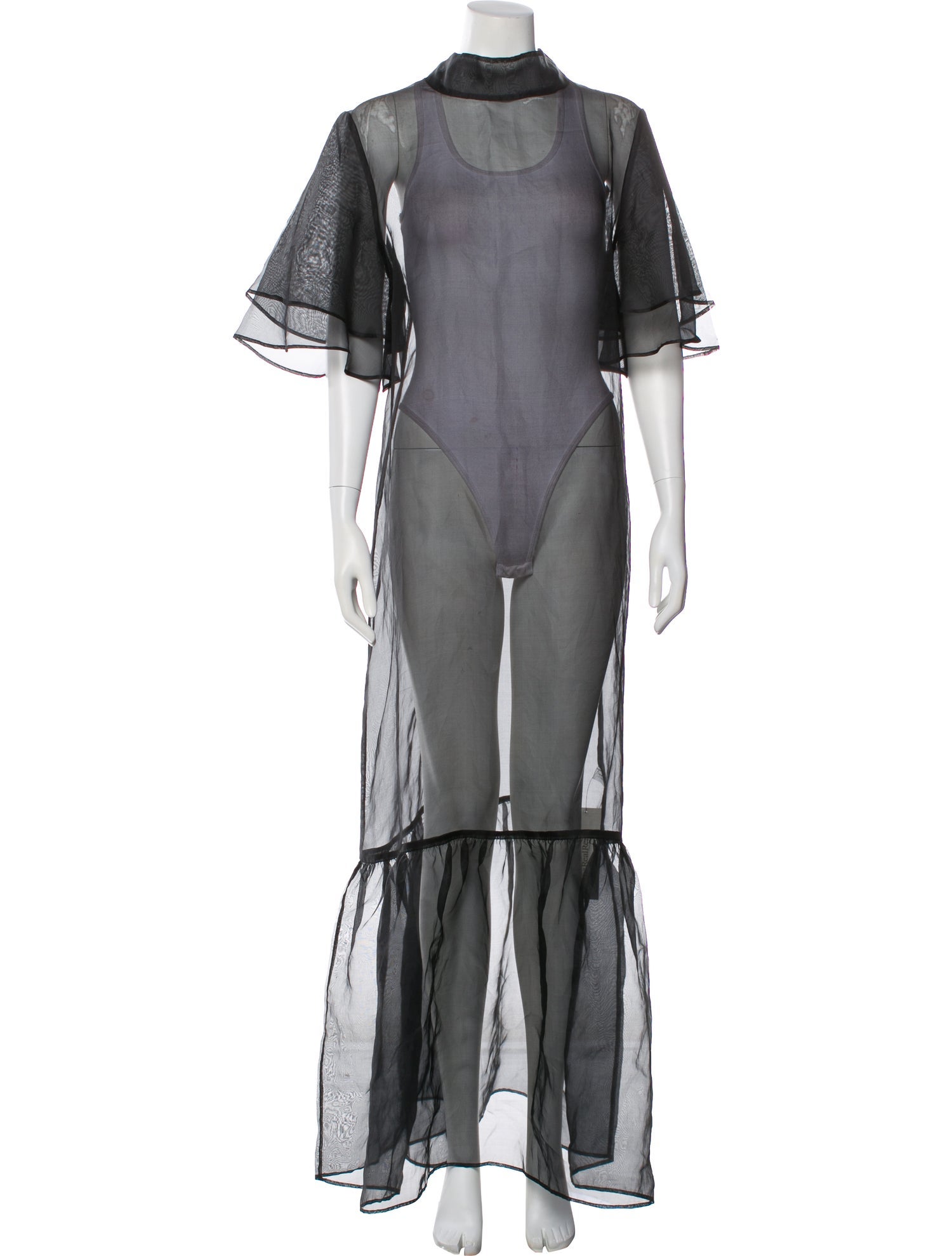 Kamperett Silk Long Dress