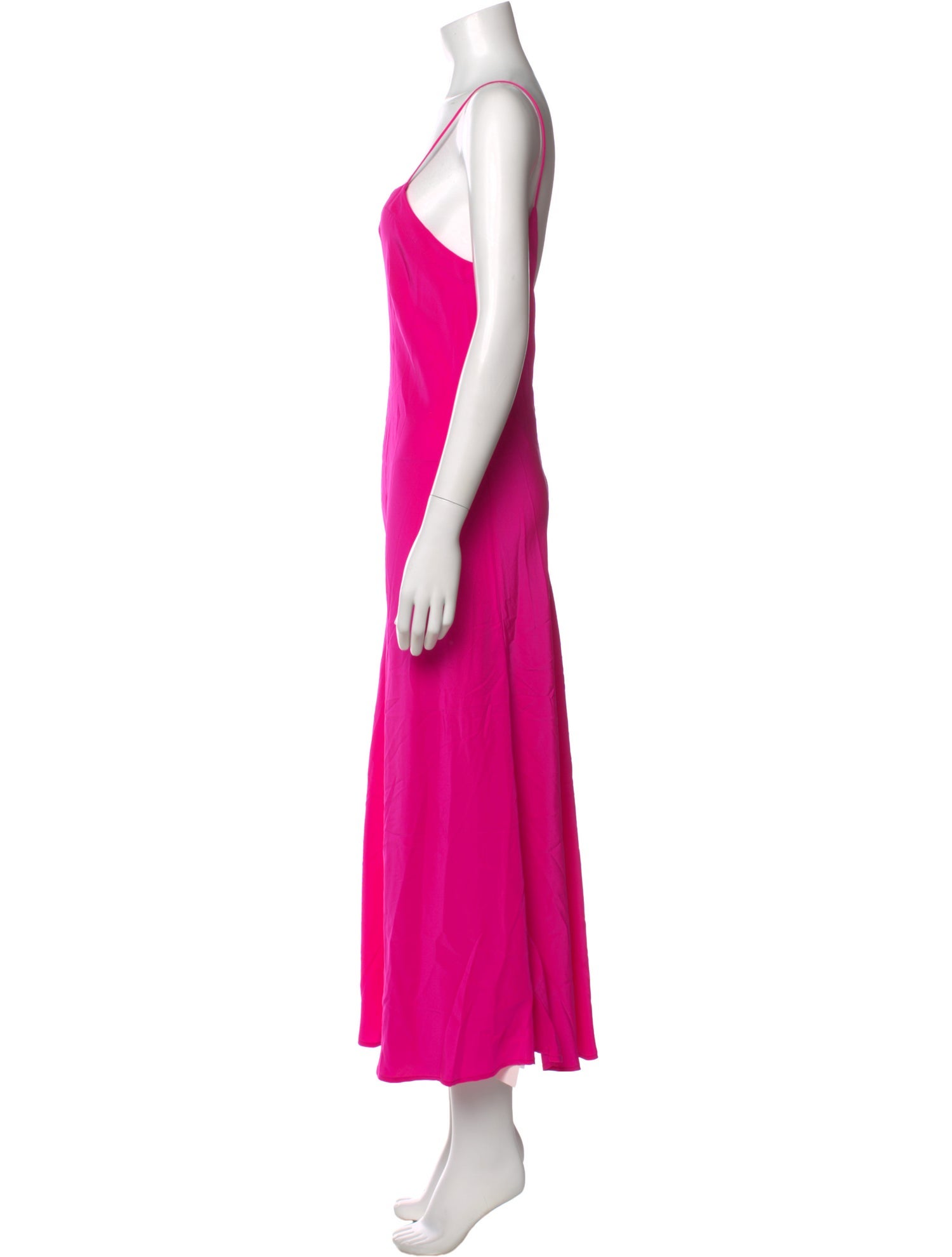 Kamperett Silk Long Dress