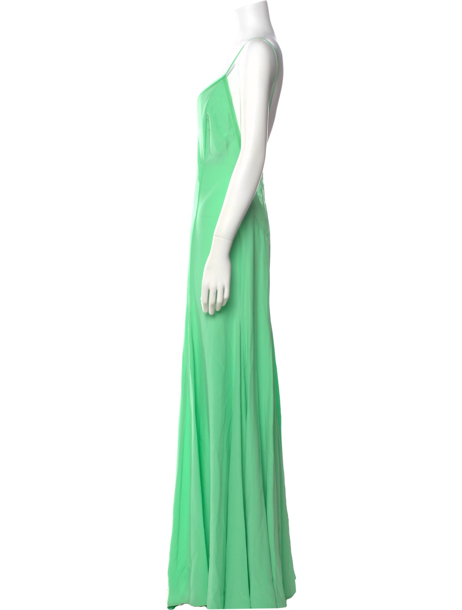 Kamperett Silk Long Dress