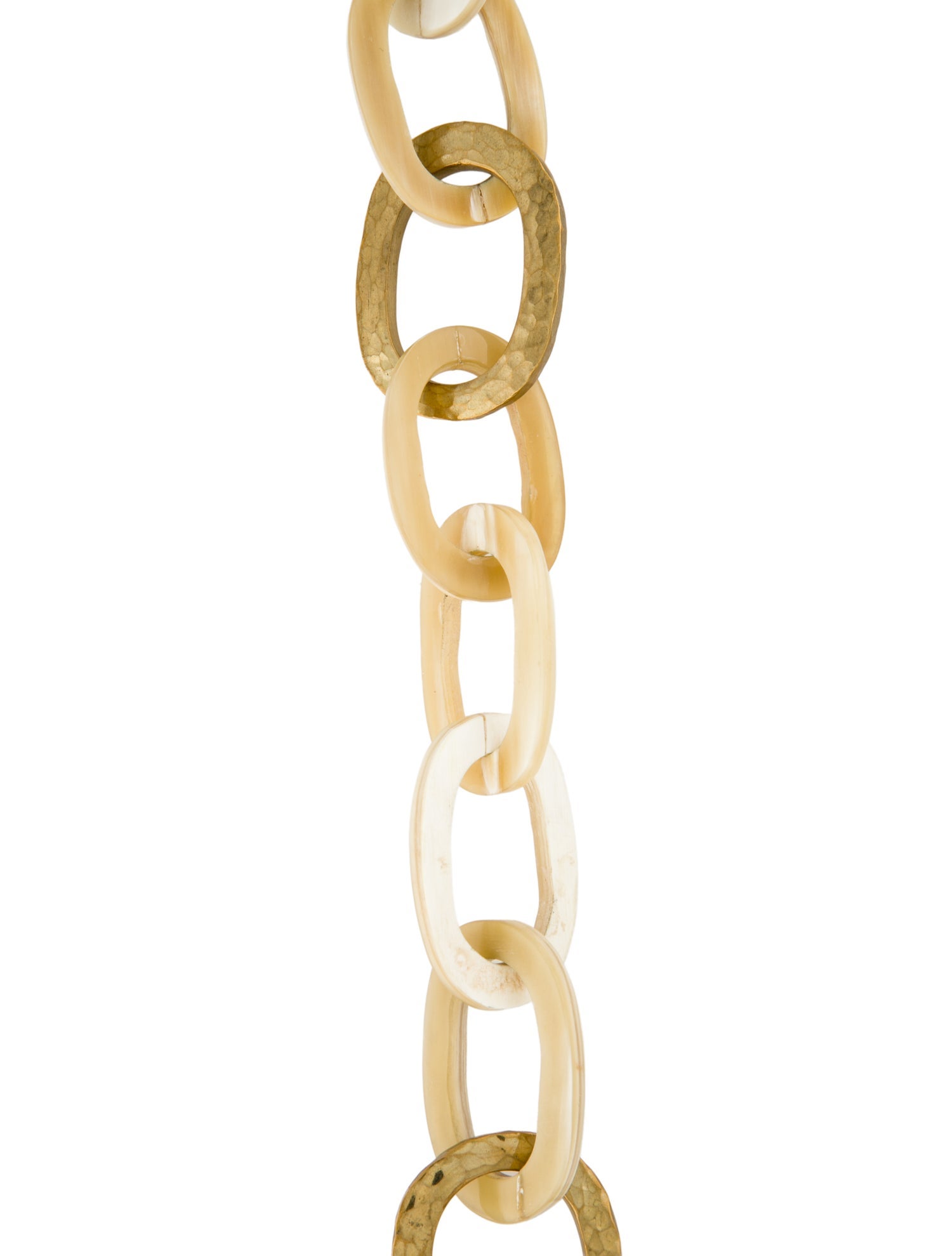 Ashley Pittman Horn Link Chain Necklace