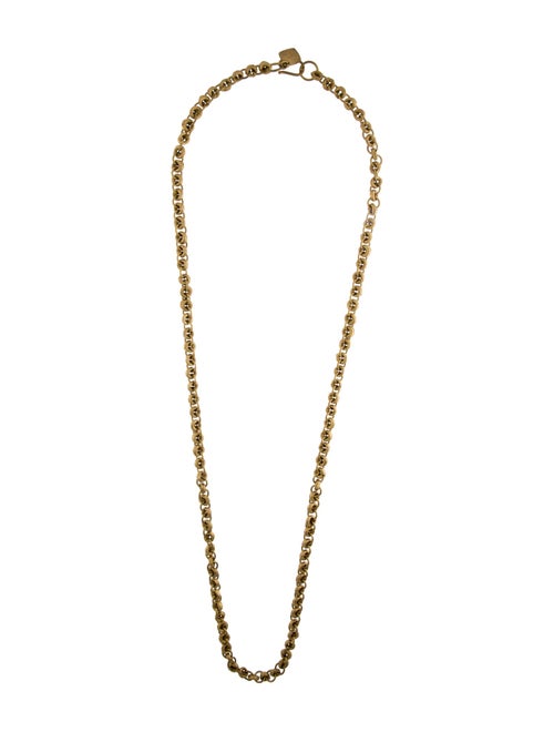 Ashley Pittman Long Cheerio Chain Necklace