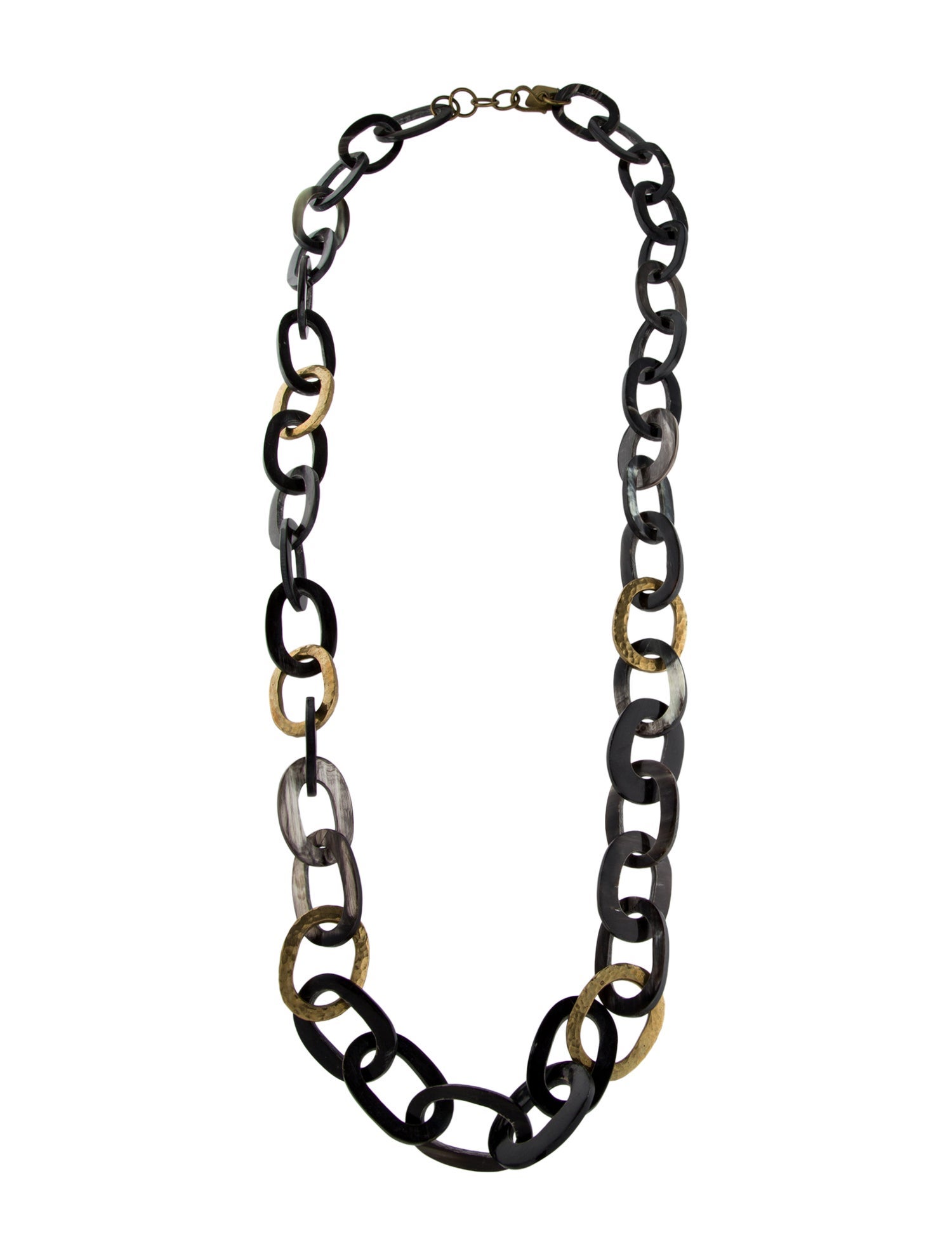 Ashley Pittman Horn Chain Necklace