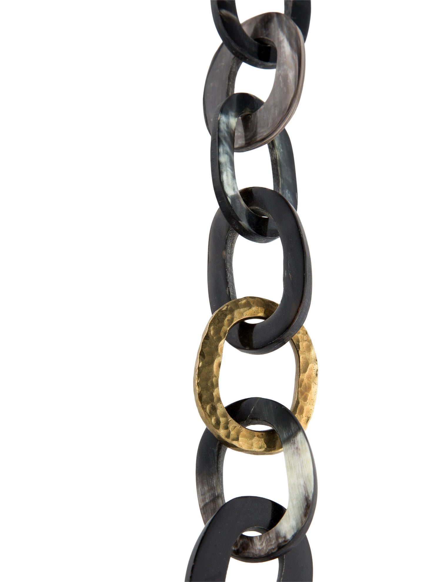 Ashley Pittman Horn Chain Necklace