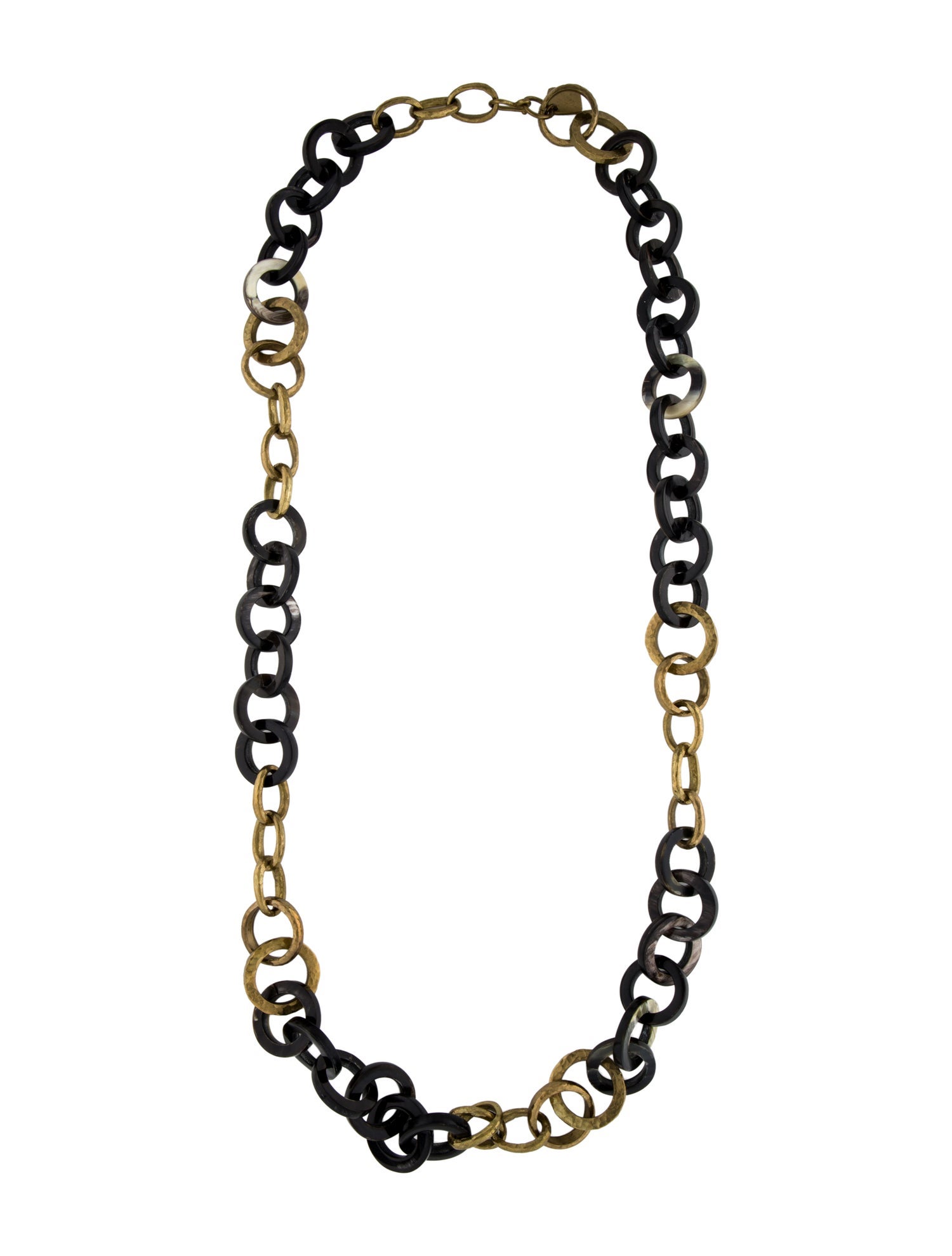 Ashley Pittman Horn Link Necklace