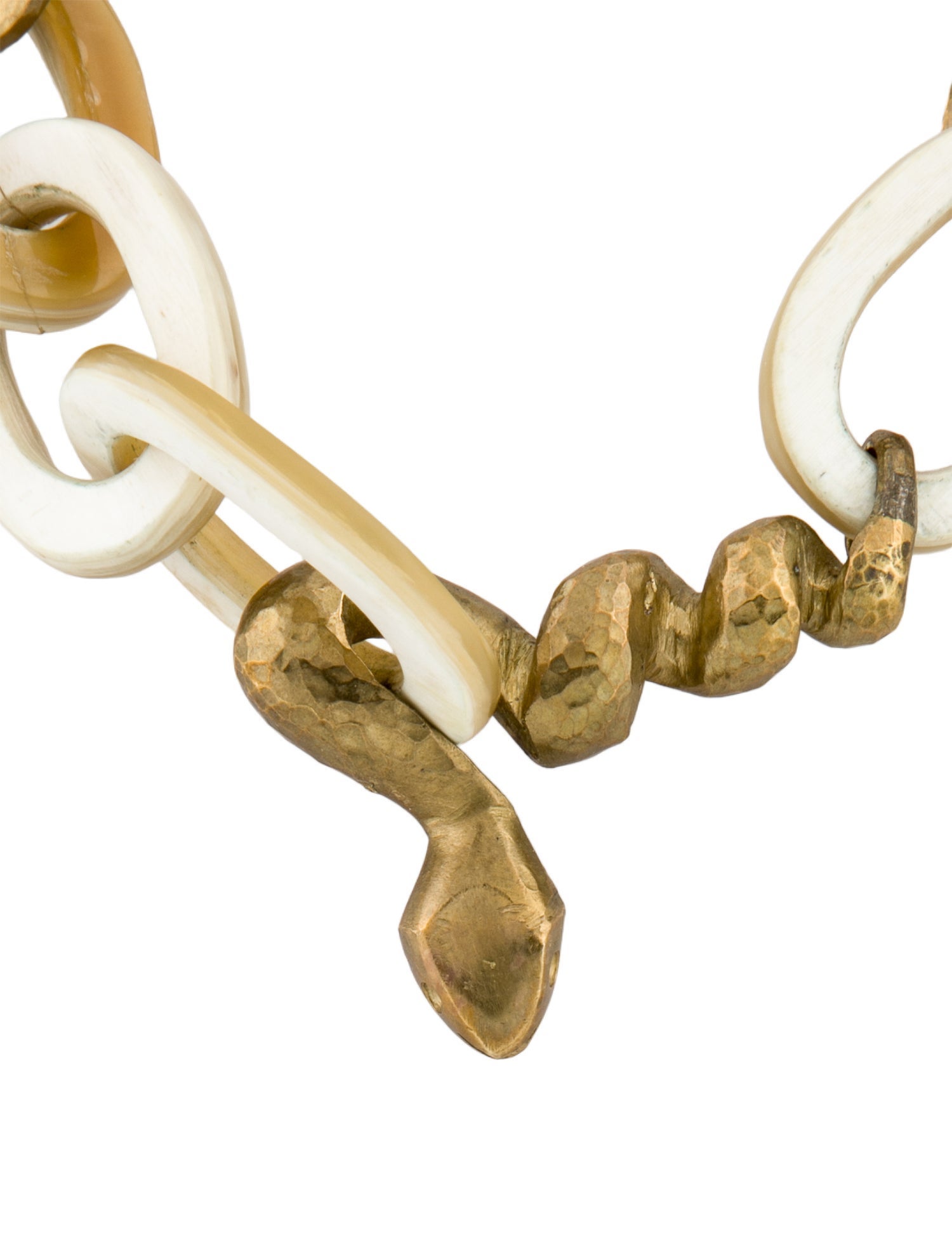 Ashley Pittman Resin Chain Necklace