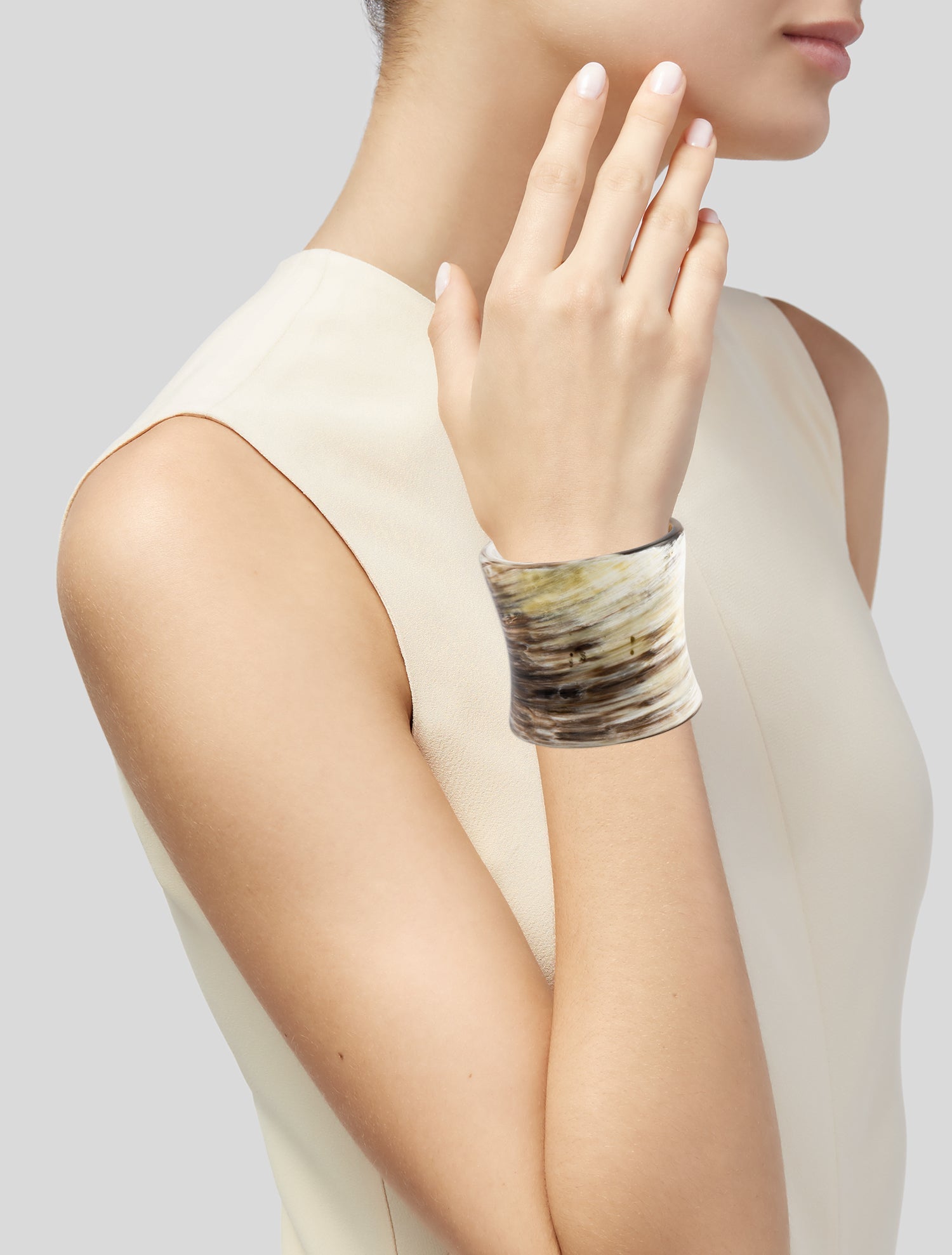 Ashley Pittman Horn Cuff Bracelet