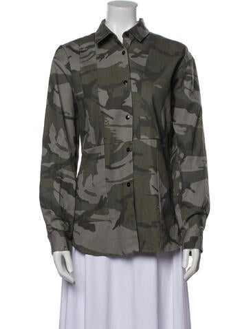 Kimberly Taylor Jackets Printed Utility Jacket S