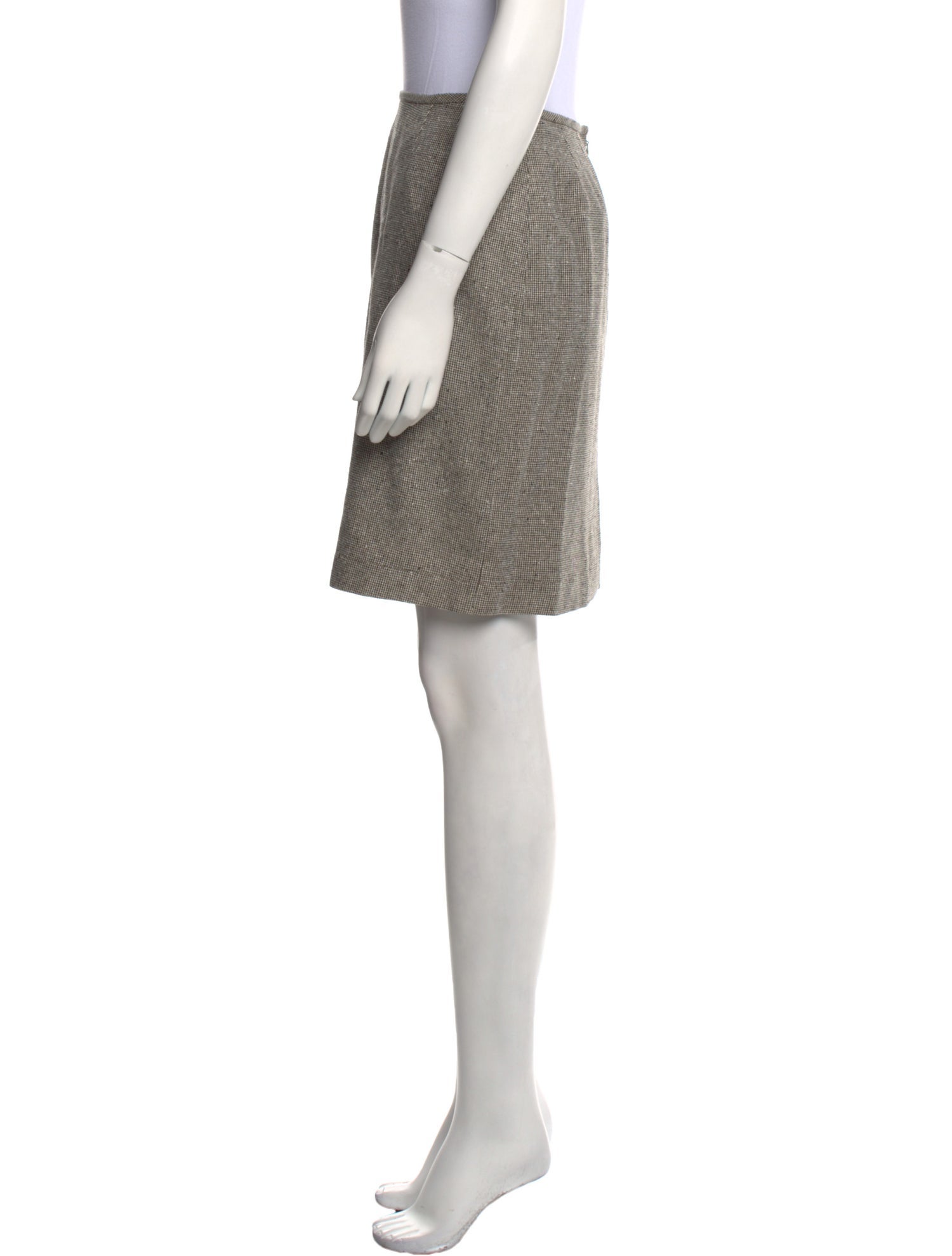 Kasper Silk Mini Skirt