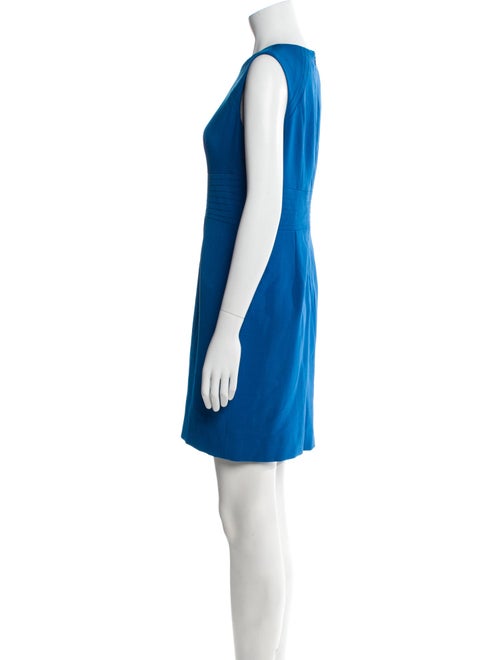 Kasper Crew Neck Mini Dress