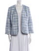Kasper Tweed Pattern Evening Jacket w/ Tags