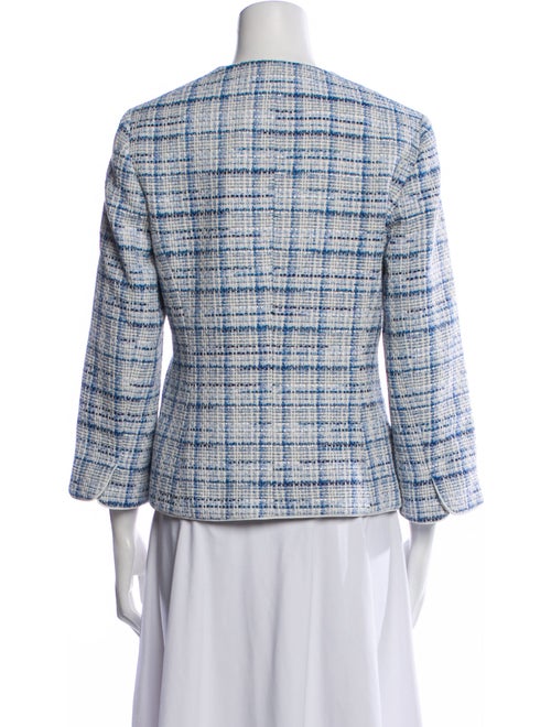 Kasper Tweed Pattern Evening Jacket w/ Tags