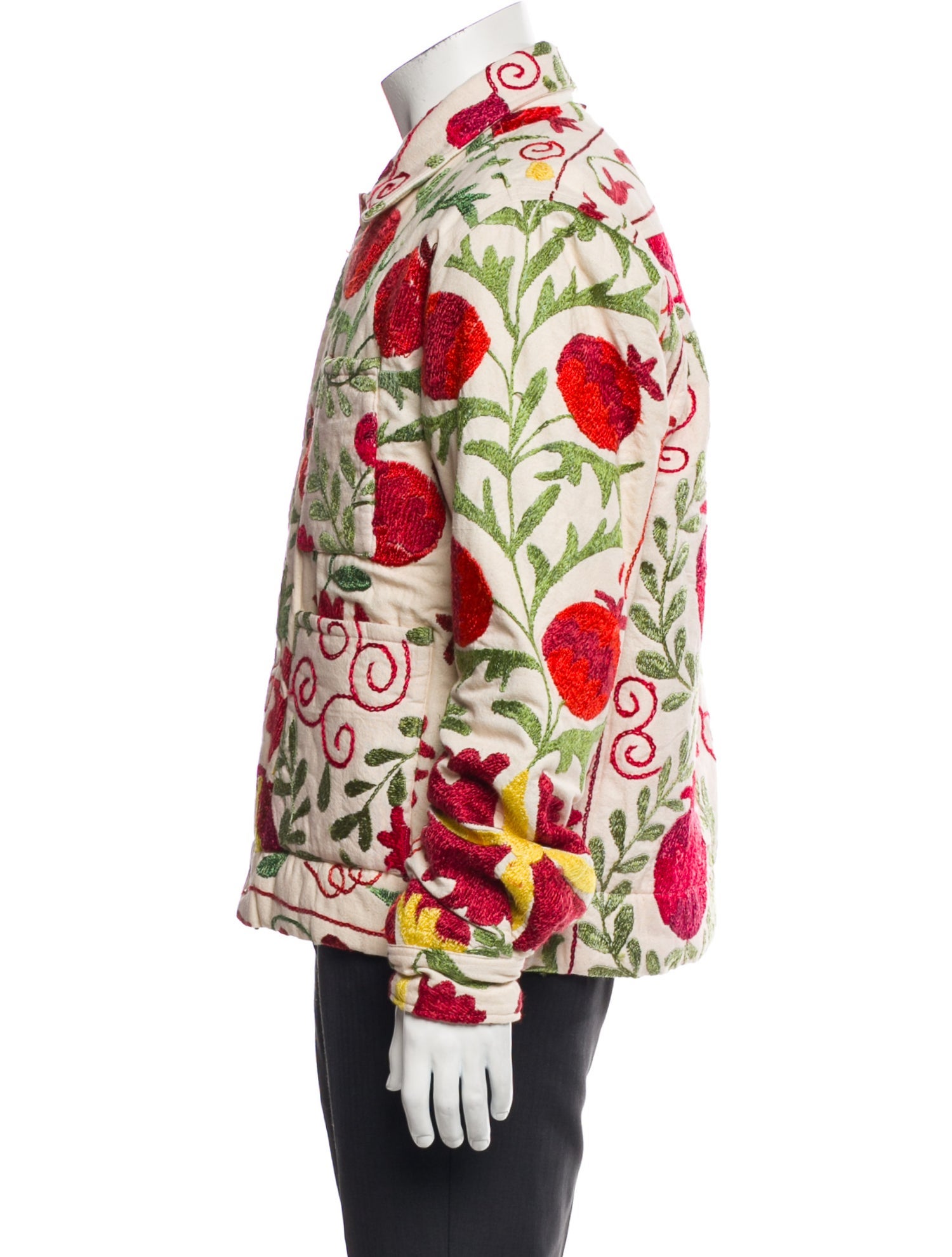 Kardo Floral Print Trucker Jacket