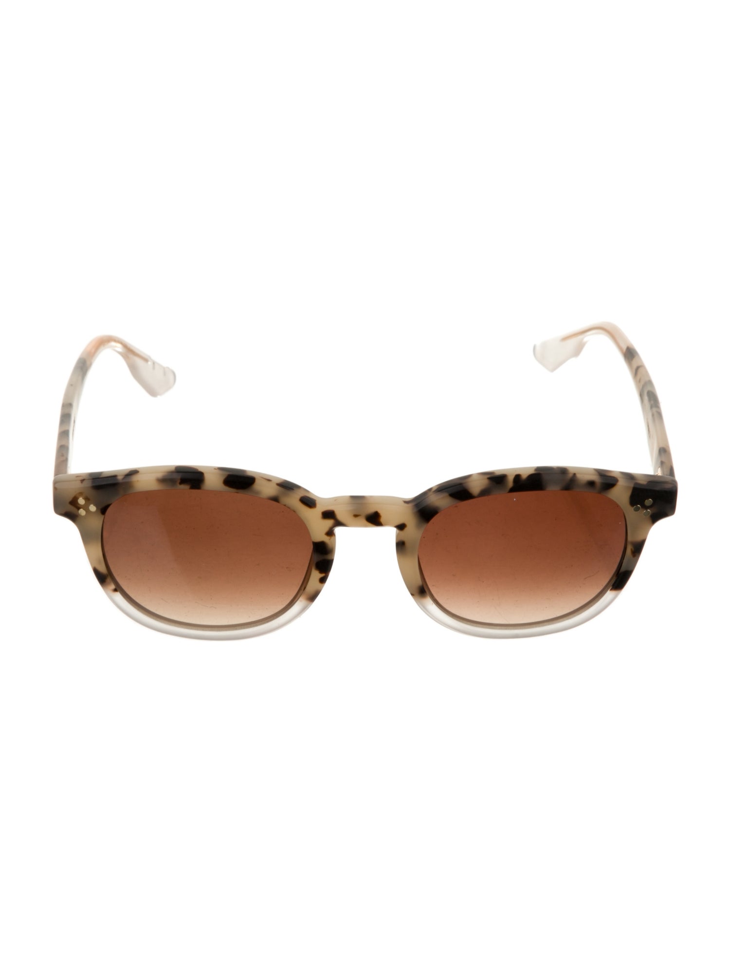 Krewe Wayfarer Mirrored Sunglasses