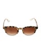 Krewe Wayfarer Mirrored Sunglasses