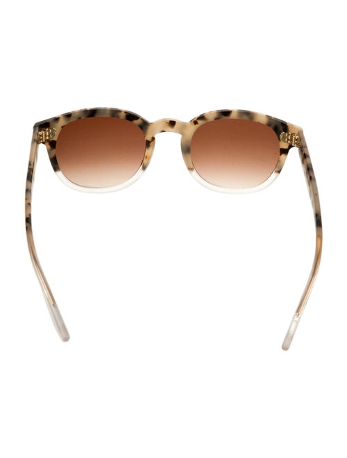 Krewe Wayfarer Mirrored Sunglasses