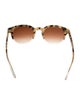 Krewe Wayfarer Mirrored Sunglasses