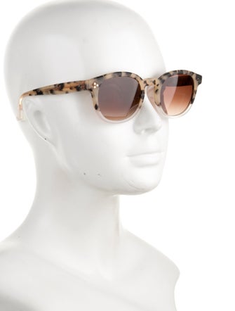 Krewe Wayfarer Mirrored Sunglasses