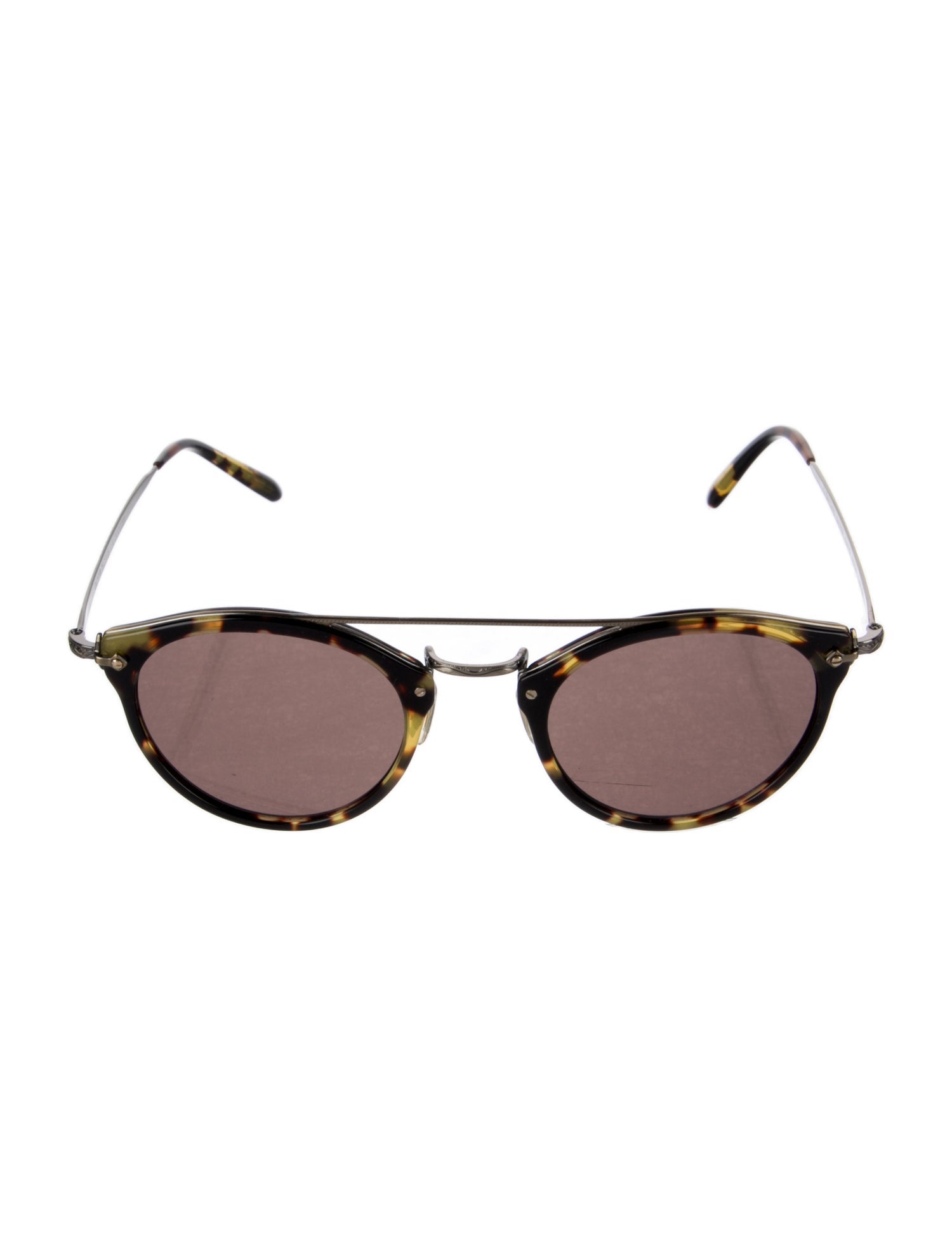 Krewe Round Tinted Sunglasses