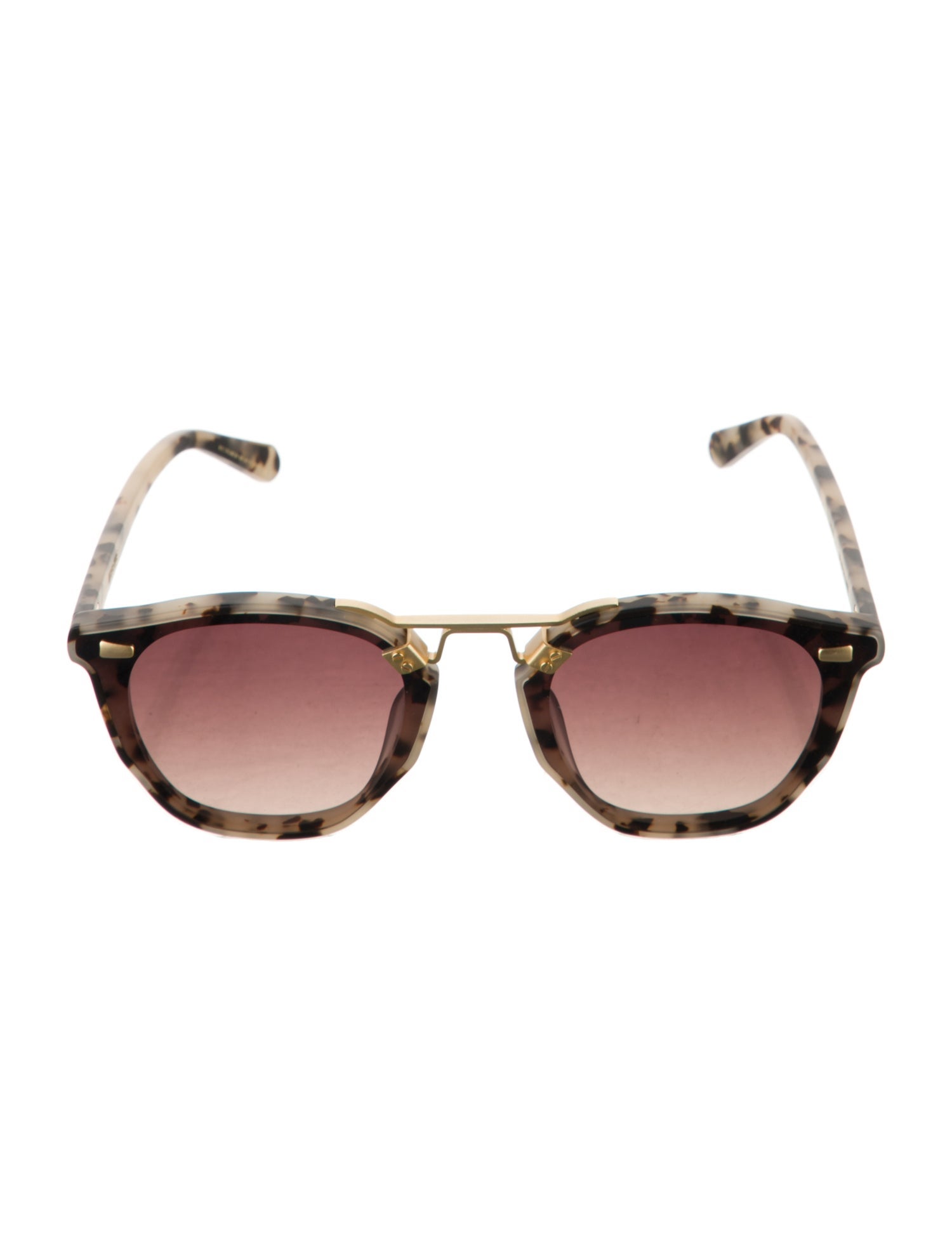 Krewe Oversize Gradient Sunglasses