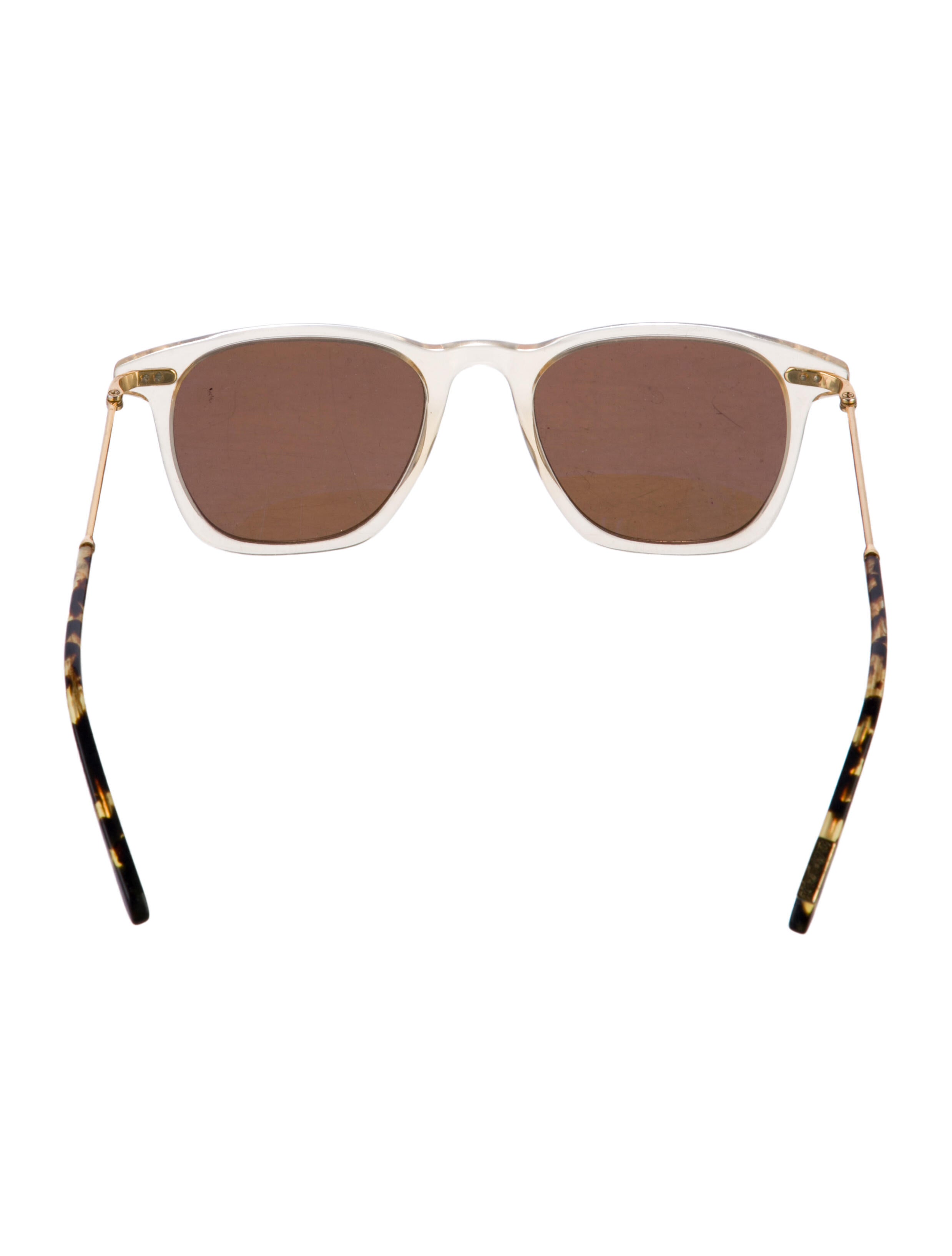 Krewe Round Mirrored Sunglasses
