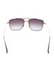 Krewe Aviator Gradient Sunglasses