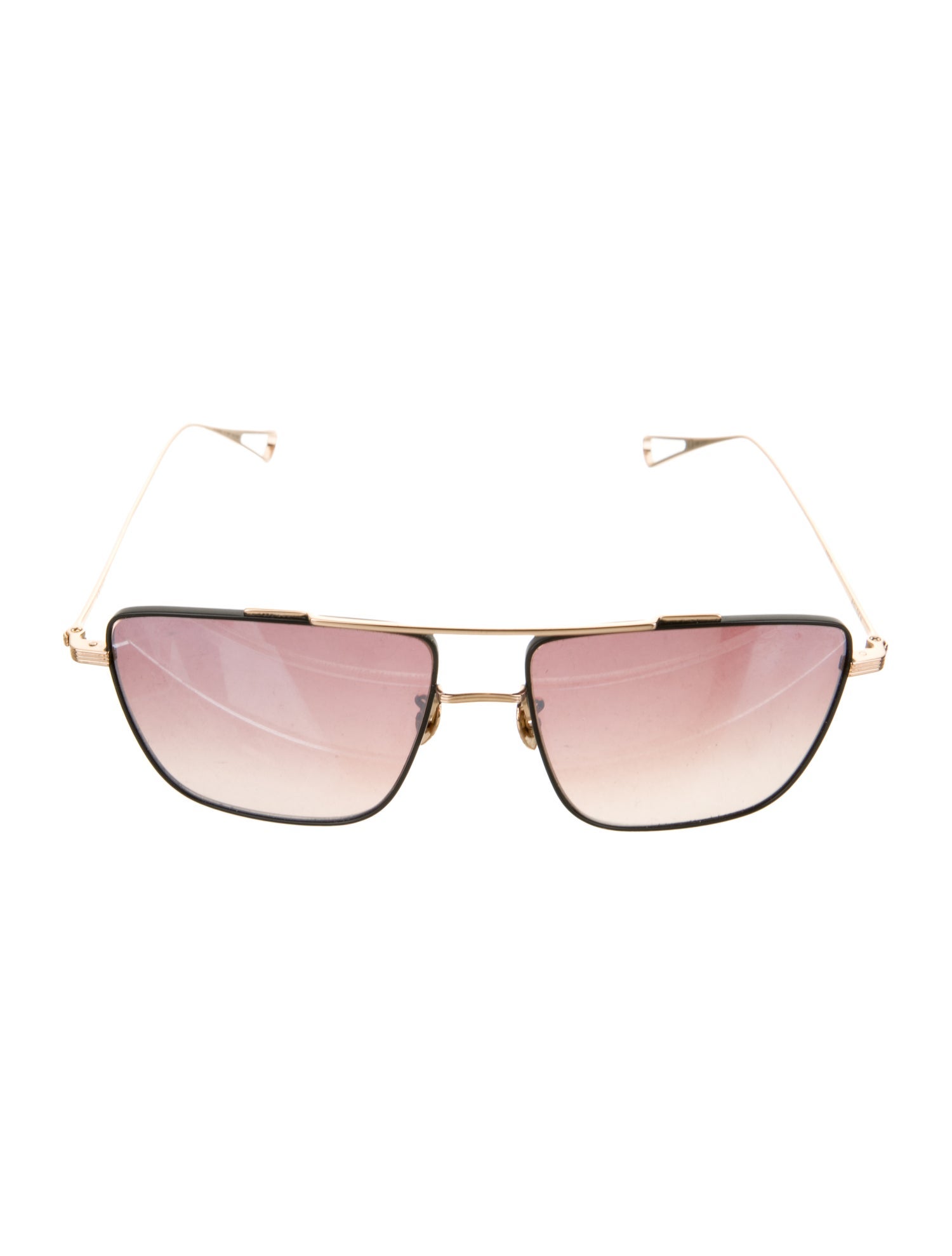 Krewe Aviator Gradient Sunglasses