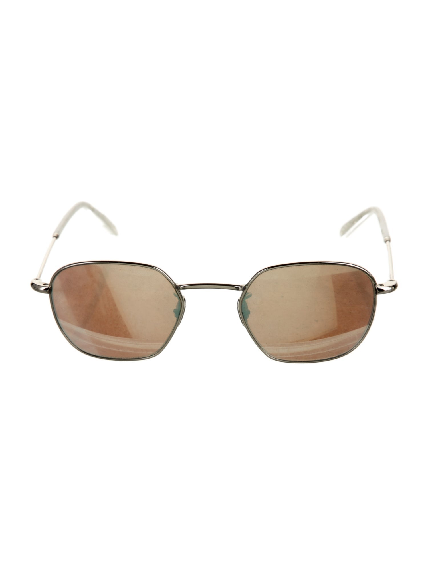 Krewe Square Mirrored Sunglasses