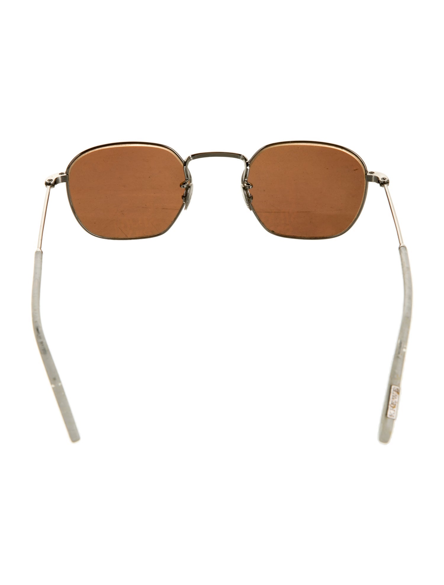 Krewe Square Mirrored Sunglasses