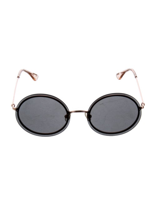 Krewe Round Tinted Sunglasses