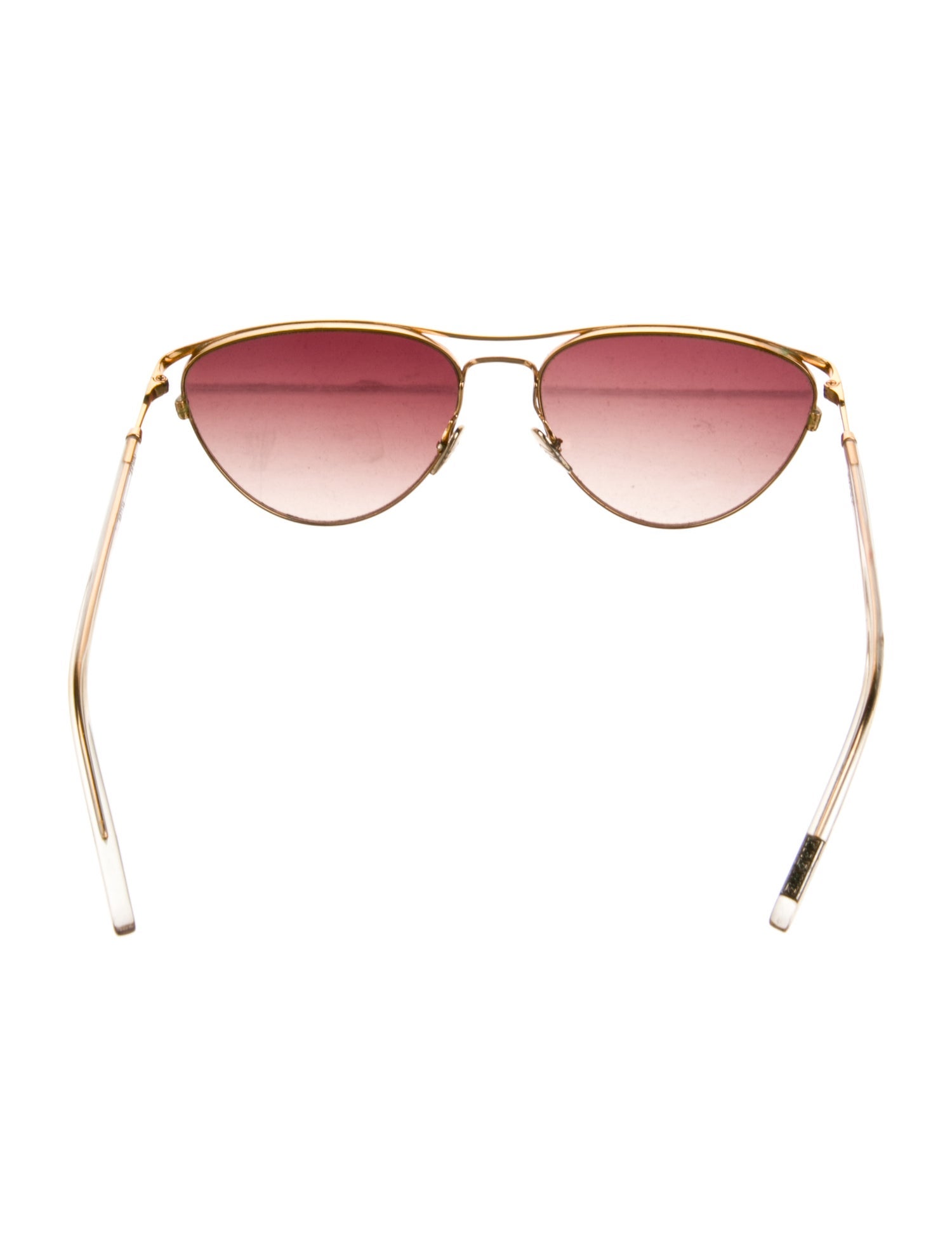 Krewe Aviator Gradient Sunglasses