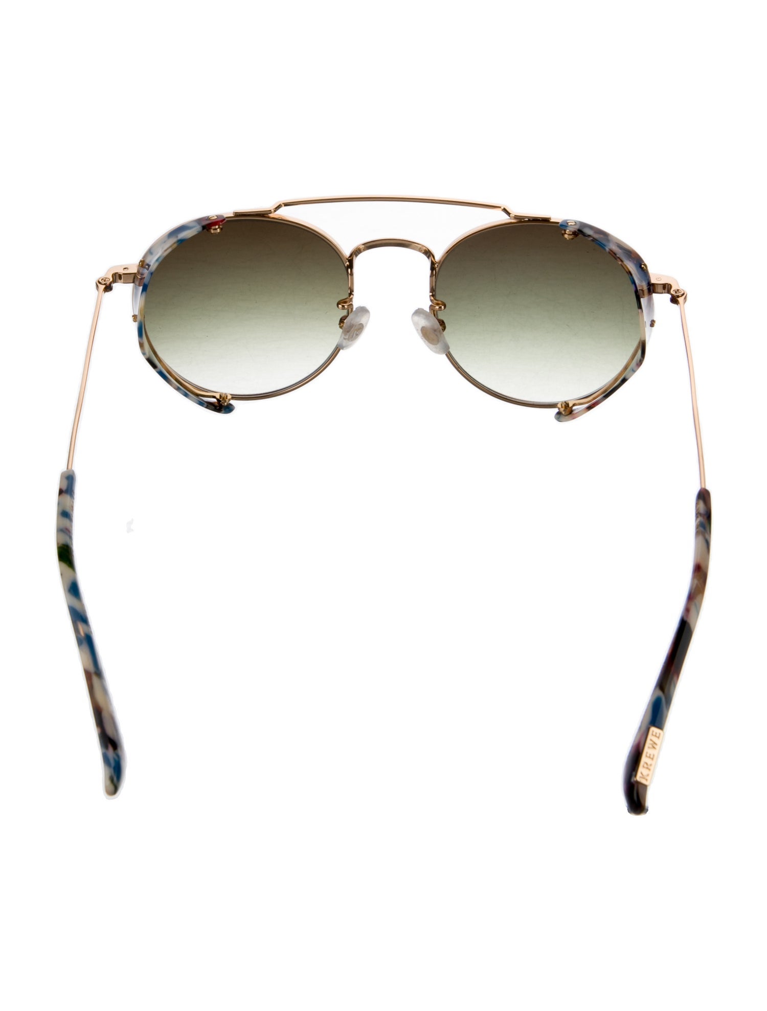 Krewe Round Gradient Sunglasses