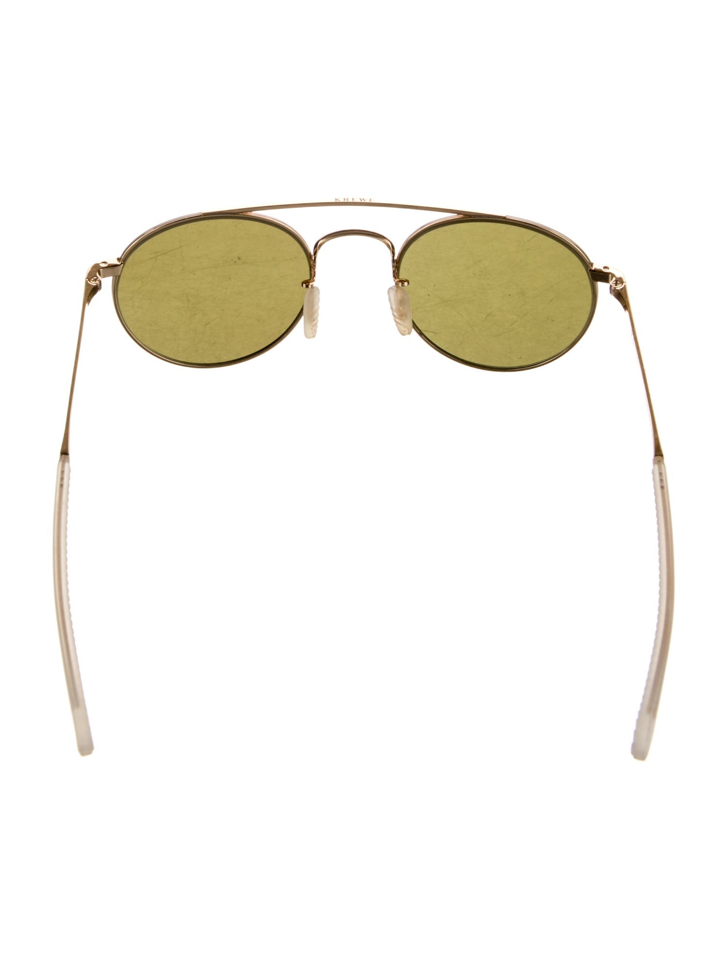 Krewe Round Tinted Sunglasses