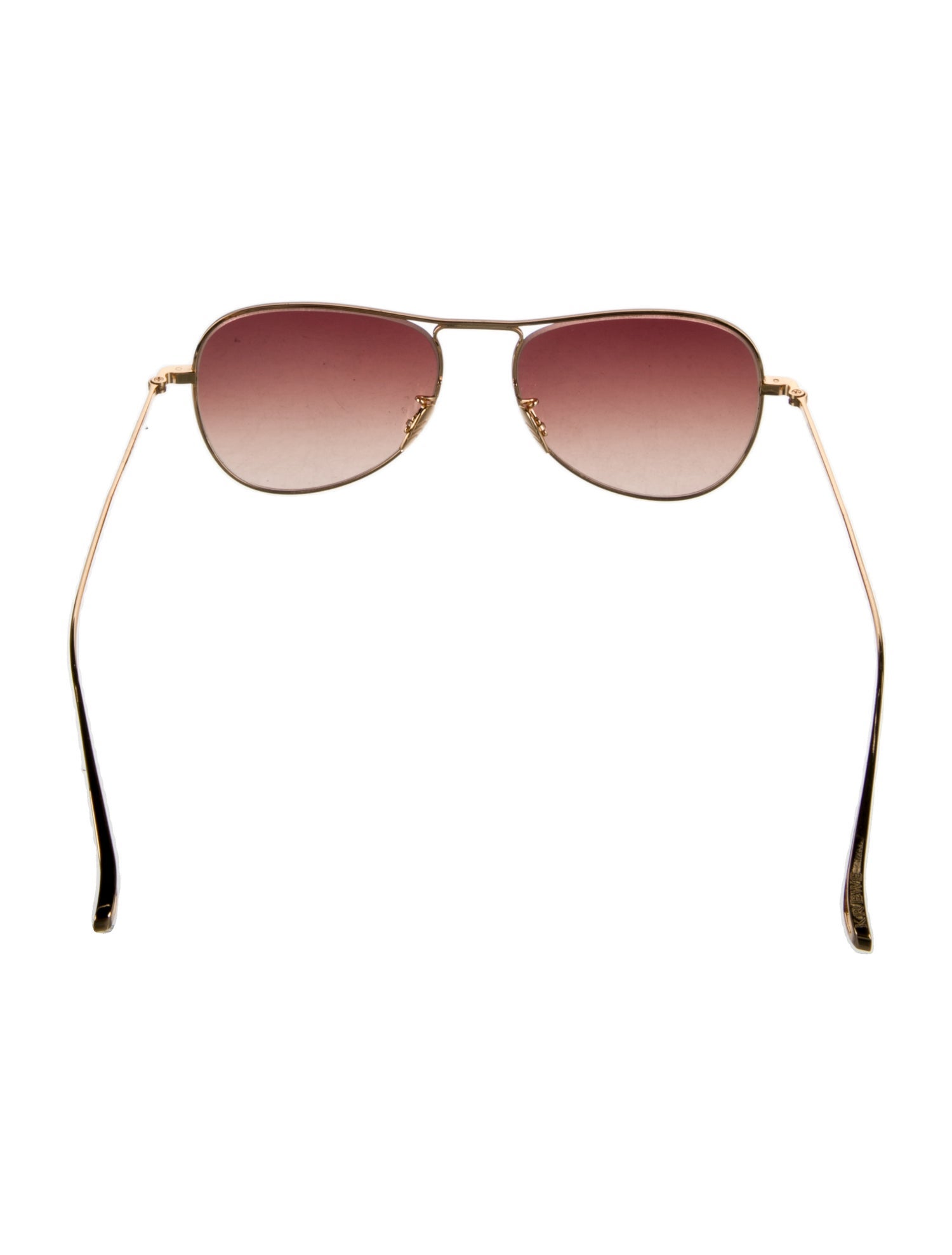 Krewe Aviator Gradient Sunglasses