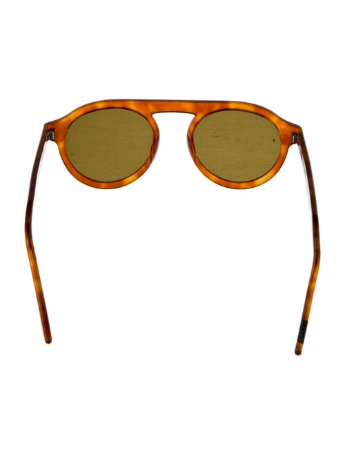 Krewe Round Tinted Sunglasses