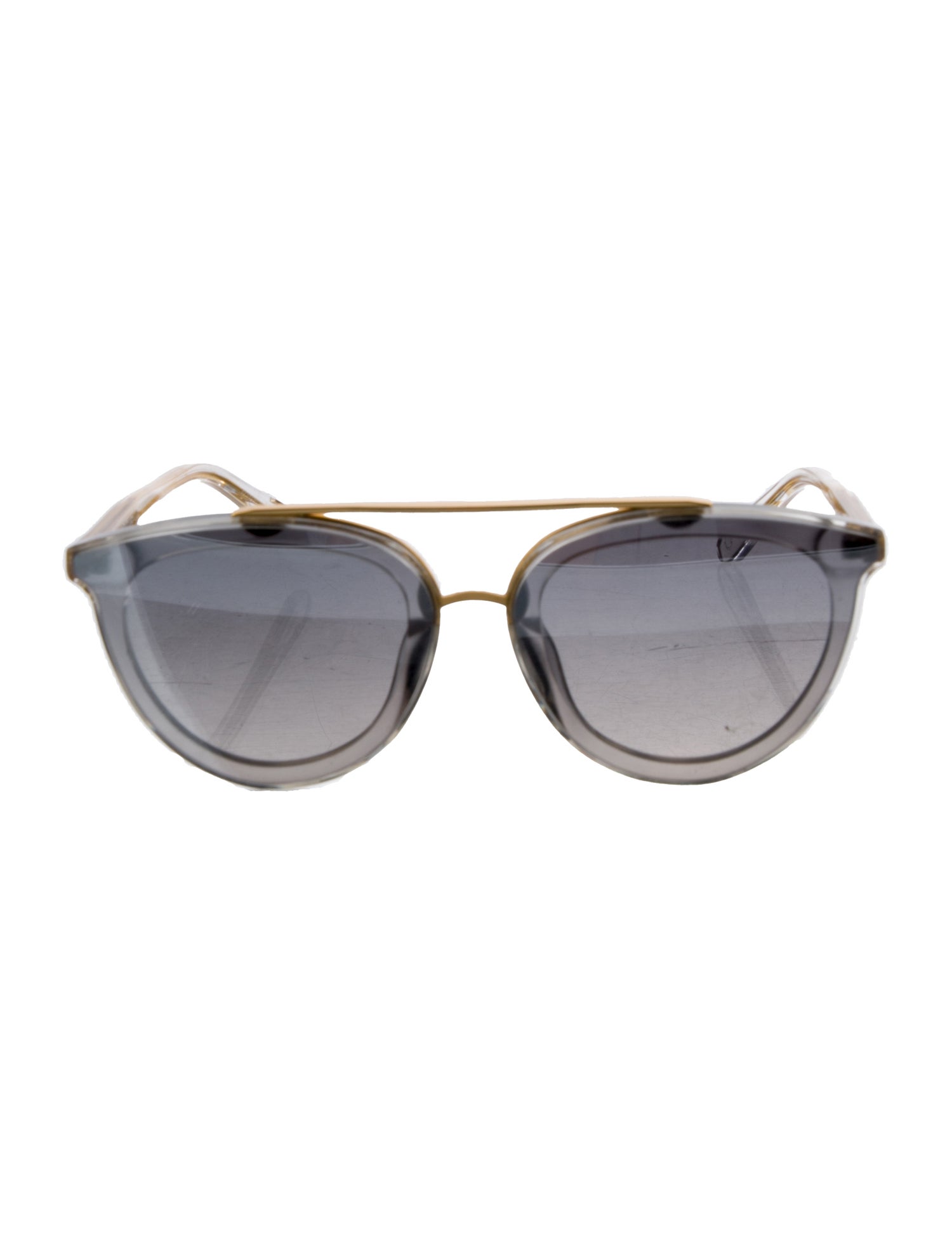 Krewe Aviator Mirrored Sunglasses