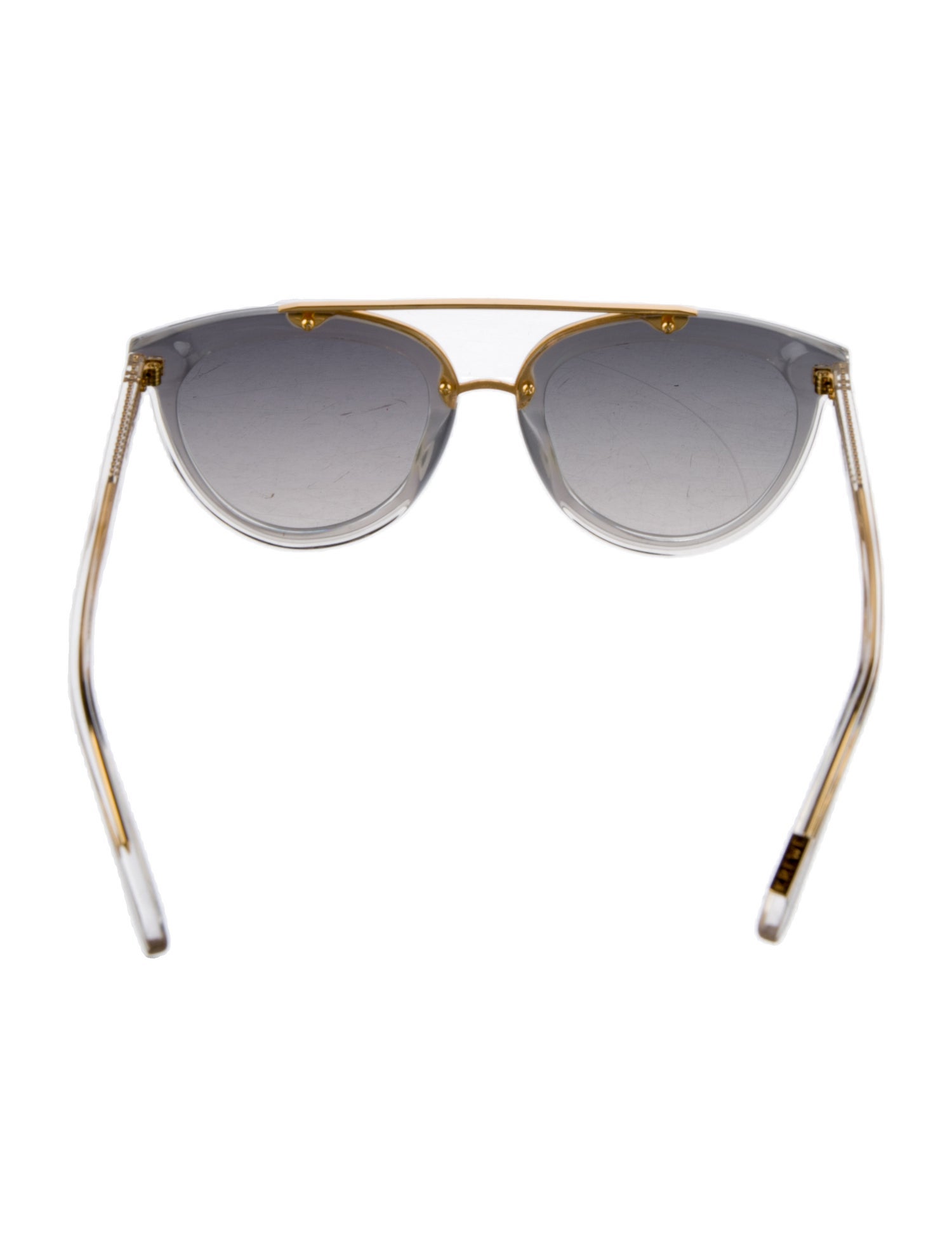 Krewe Aviator Mirrored Sunglasses
