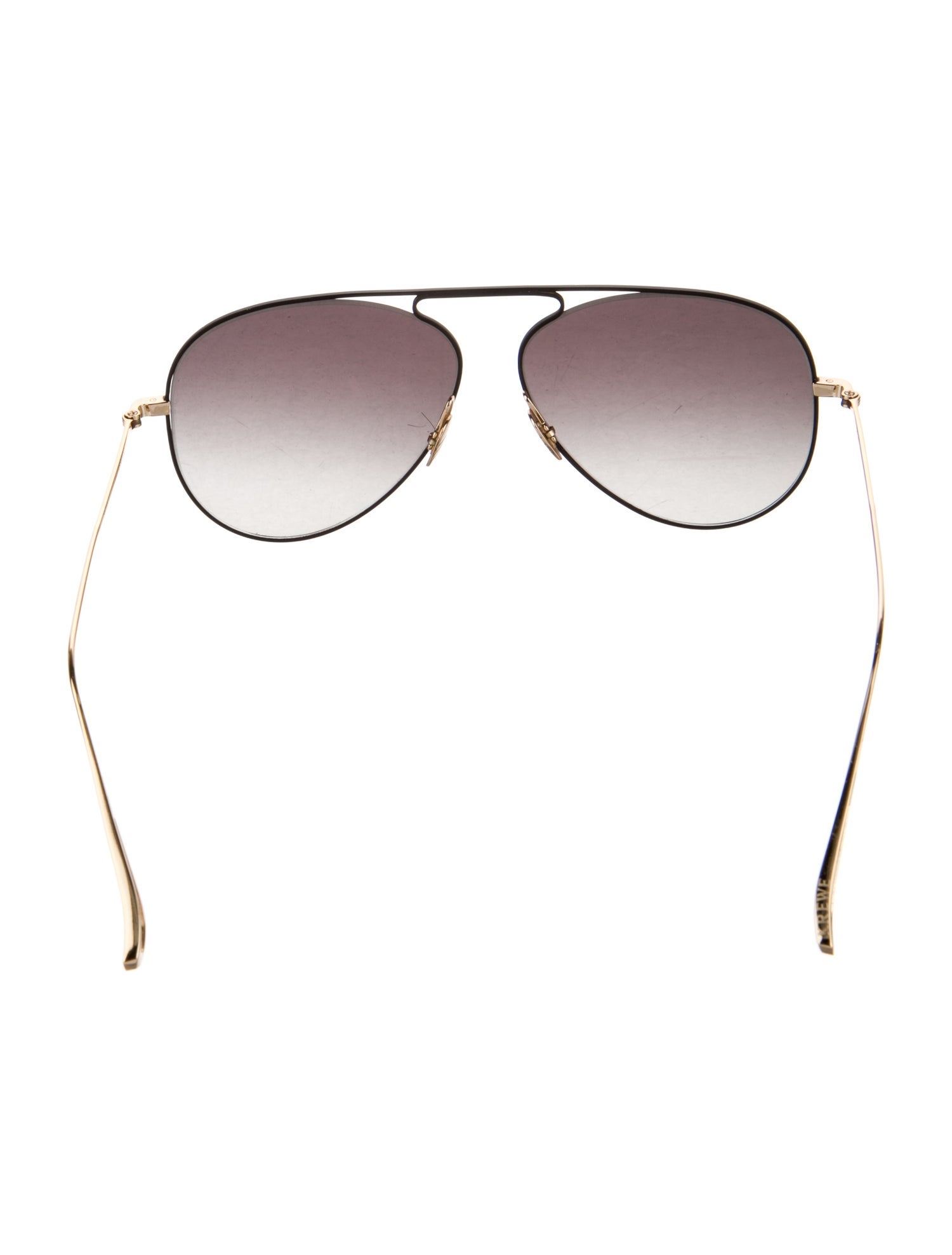 Krewe Aviator Gradient Sunglasses