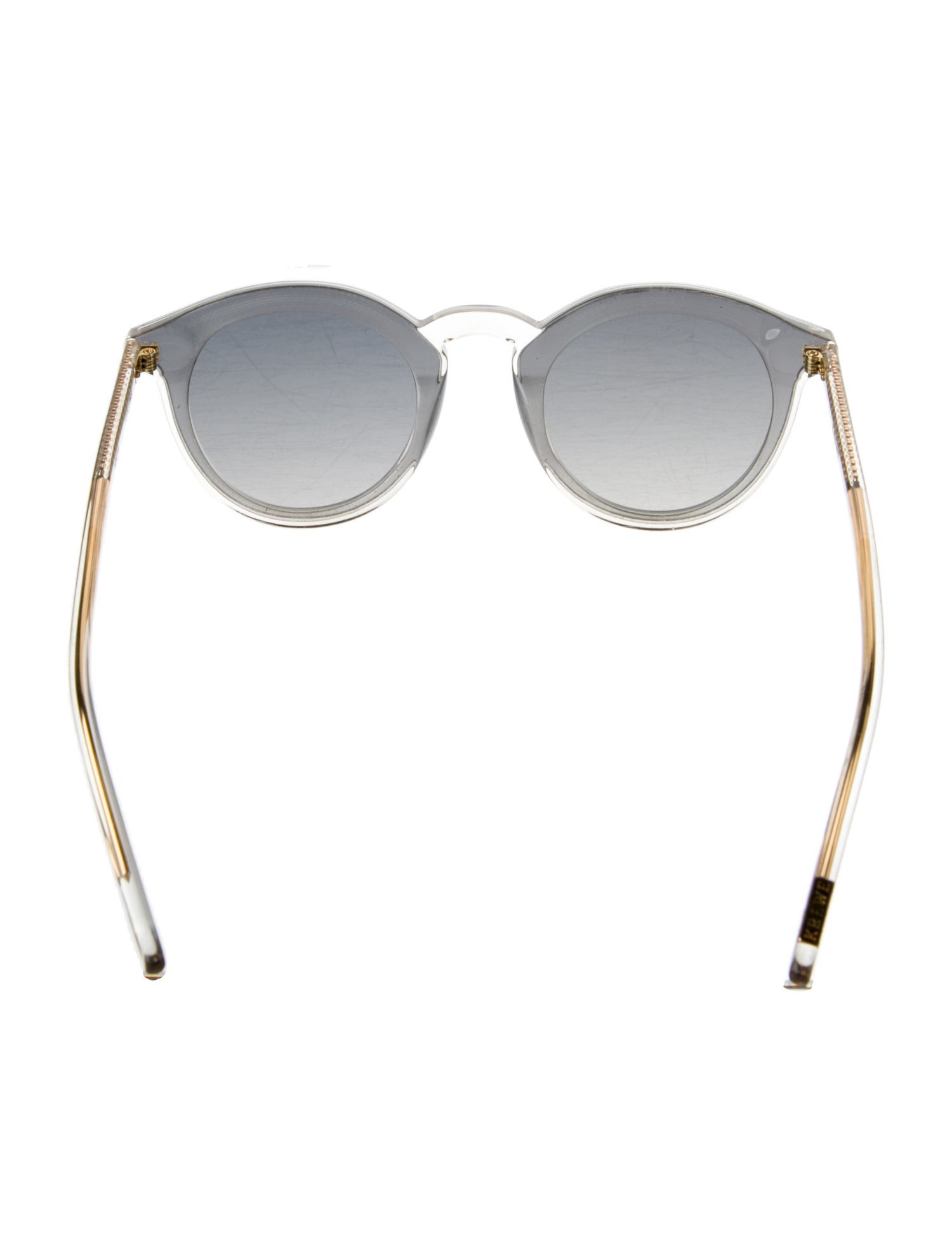 Krewe Round Gradient Sunglasses