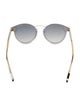 Krewe Round Gradient Sunglasses