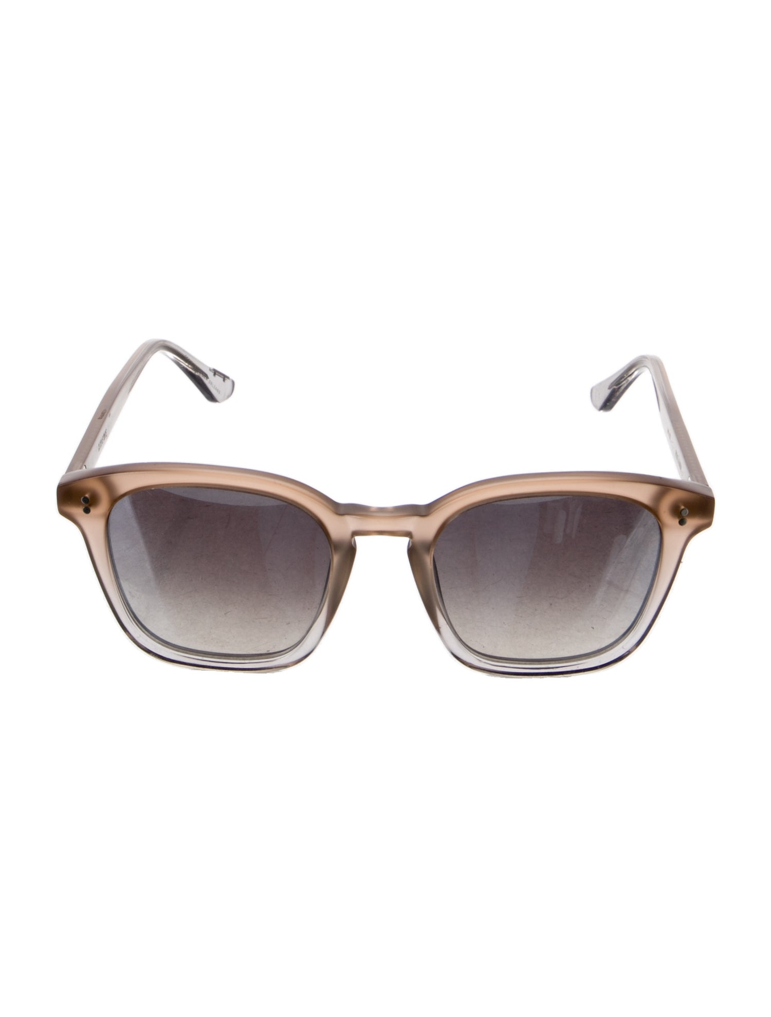Krewe Wayfarer Mirrored Sunglasses