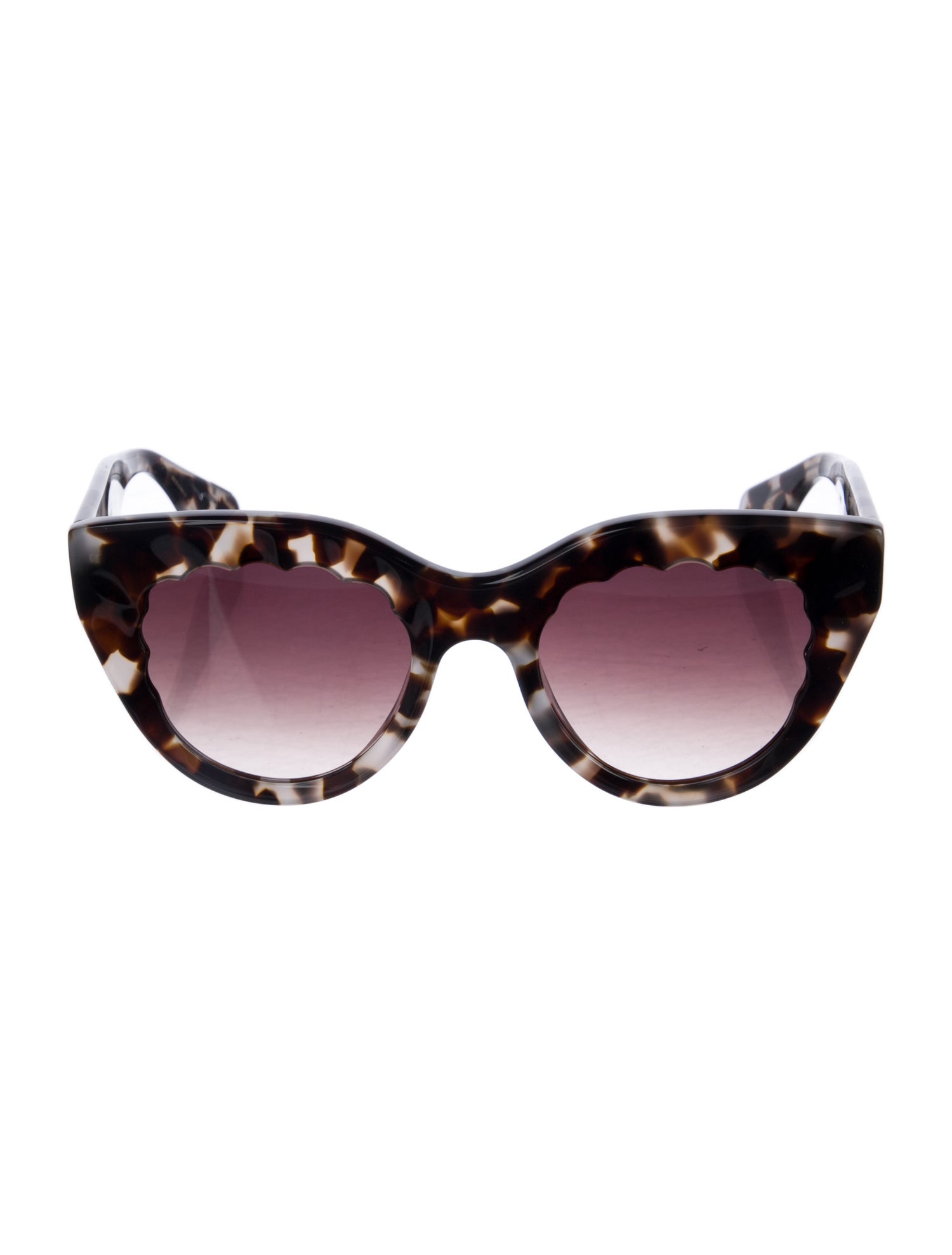 Krewe Cat-Eye Gradient Sunglasses