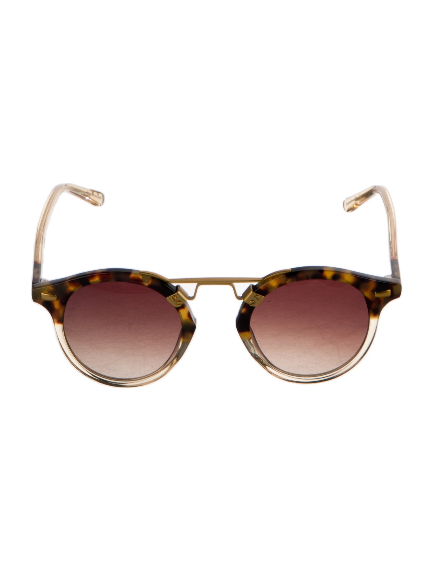 Krewe Collins Nylon Round Sunglasses
