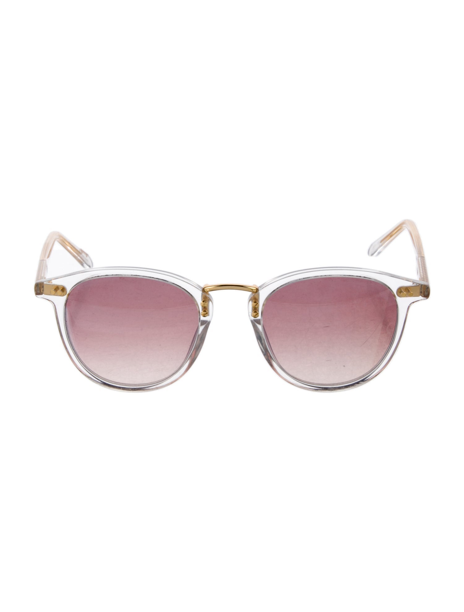 Krewe Round Mirrored Sunglasses