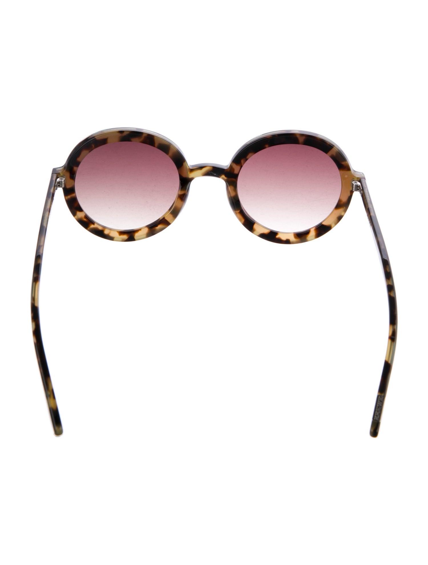 Krewe Round Gradient Sunglasses